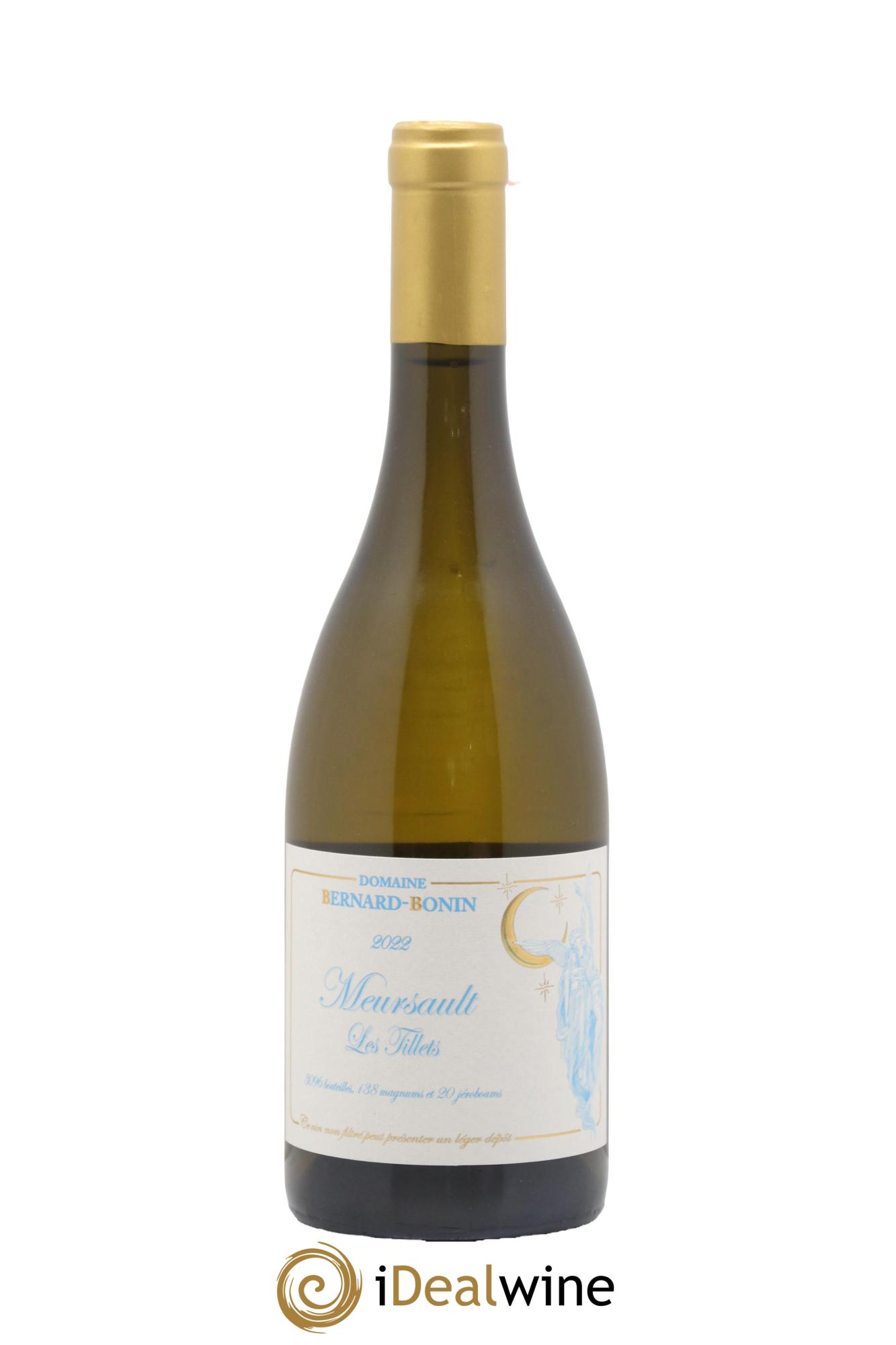 Meursault Les Tillets Bernard Bonin 2022 - Lot de 1 bouteille - 0