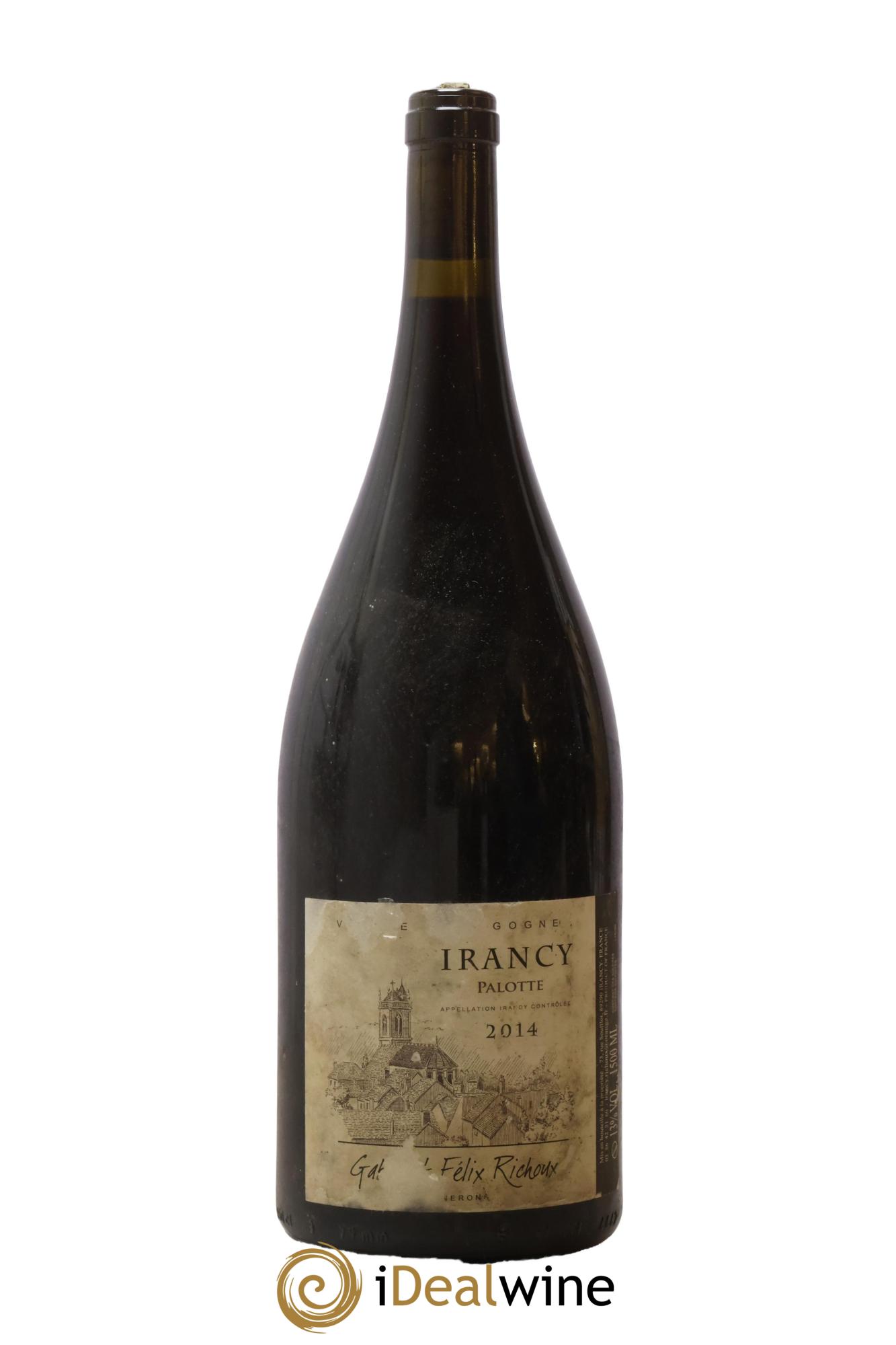 Irancy Palotte Domaine Richoux 2014 - Lot de 1 magnum - 0