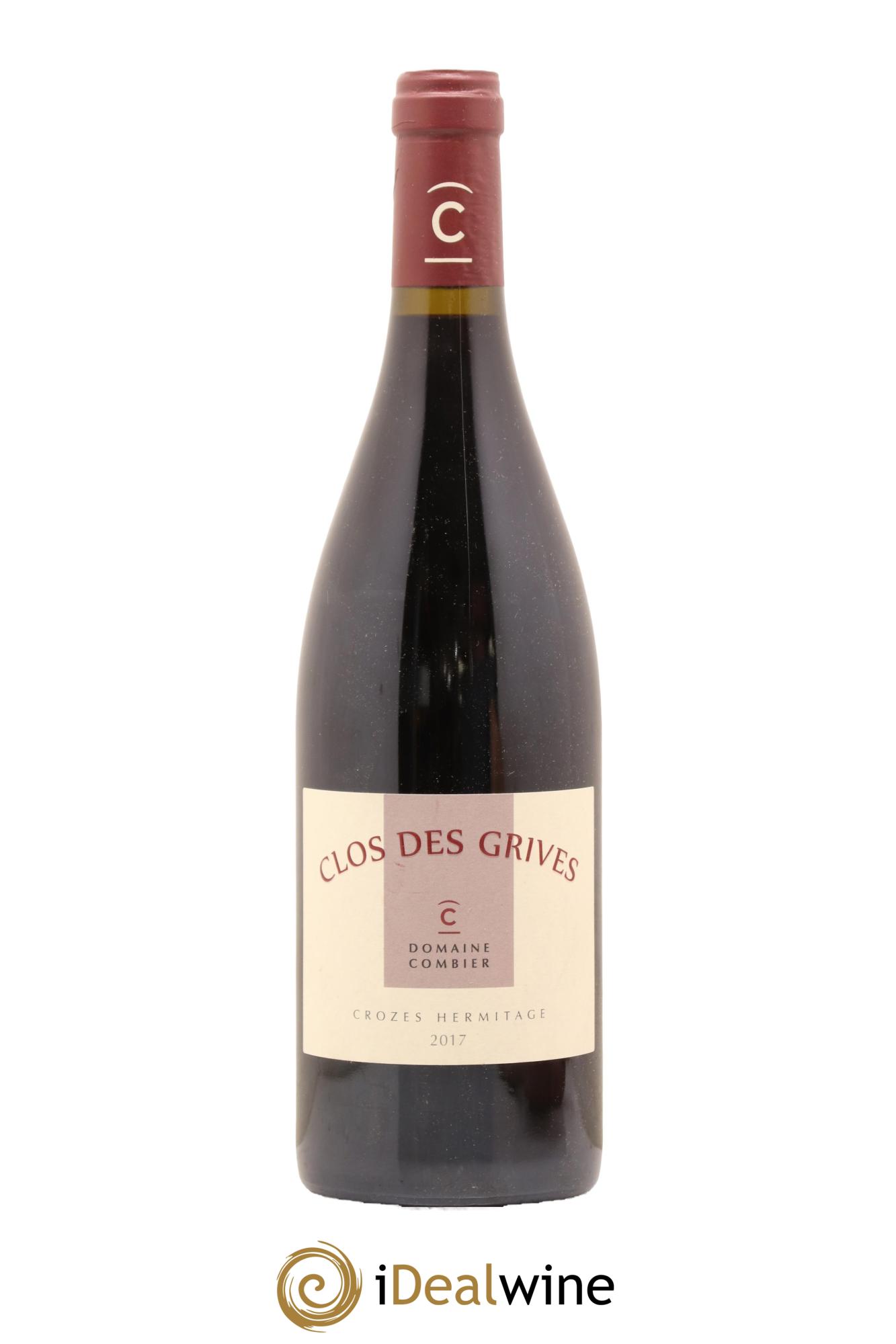 Crozes-Hermitage Clos des Grives Combier 2017 - Lot de 1 bouteille - 0
