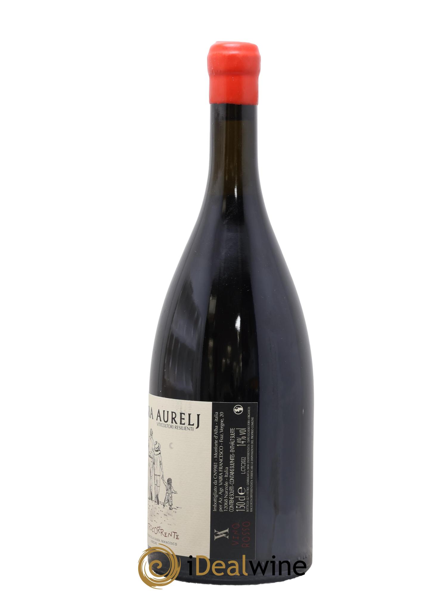 Italie Vino Rosso Controcorrente Vaira Aurelj 2022 - Lot de 1 magnum - 1