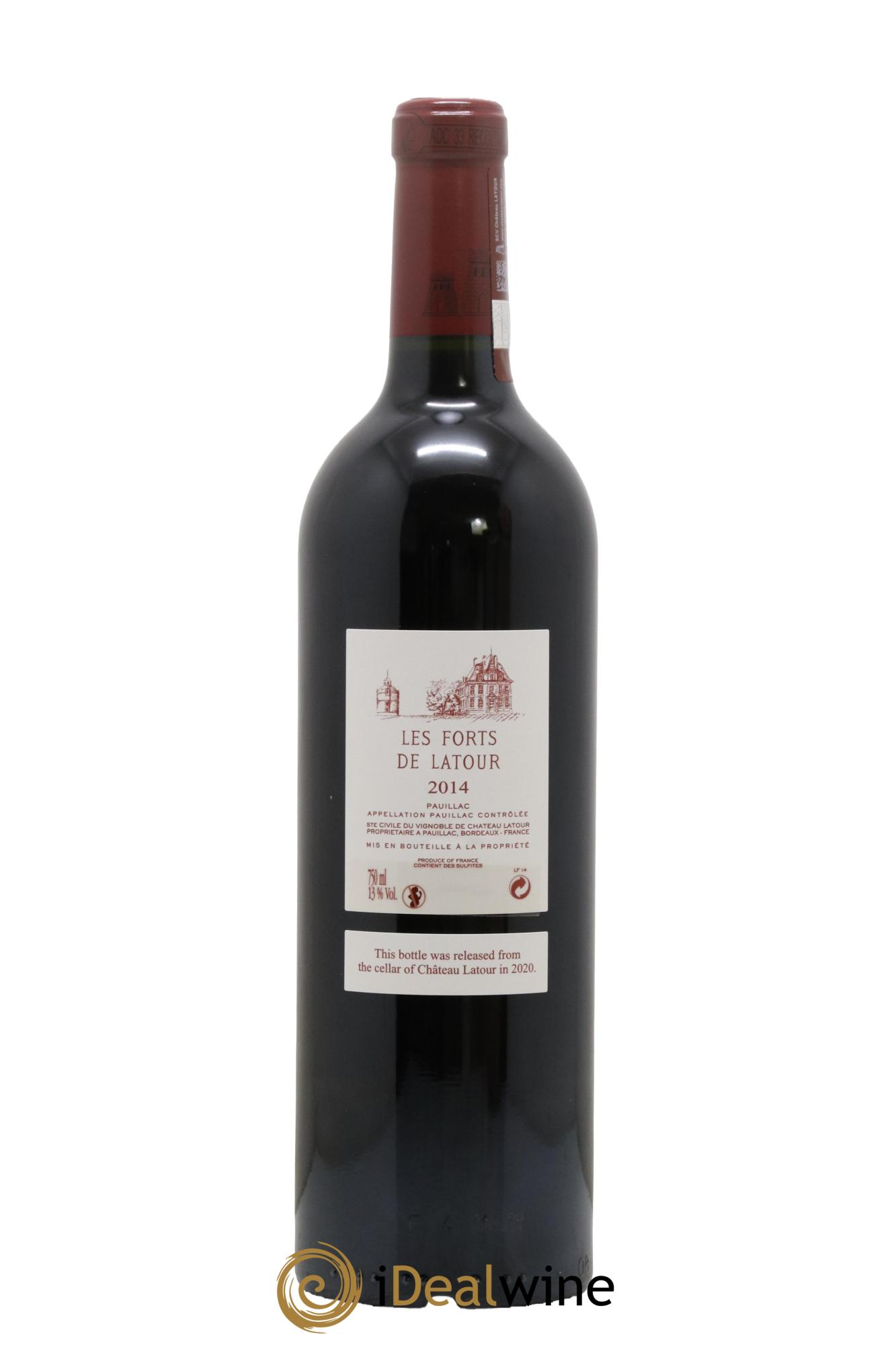 Les Forts de Latour Second Vin 2014 - Posten von 1 Flasche - 1