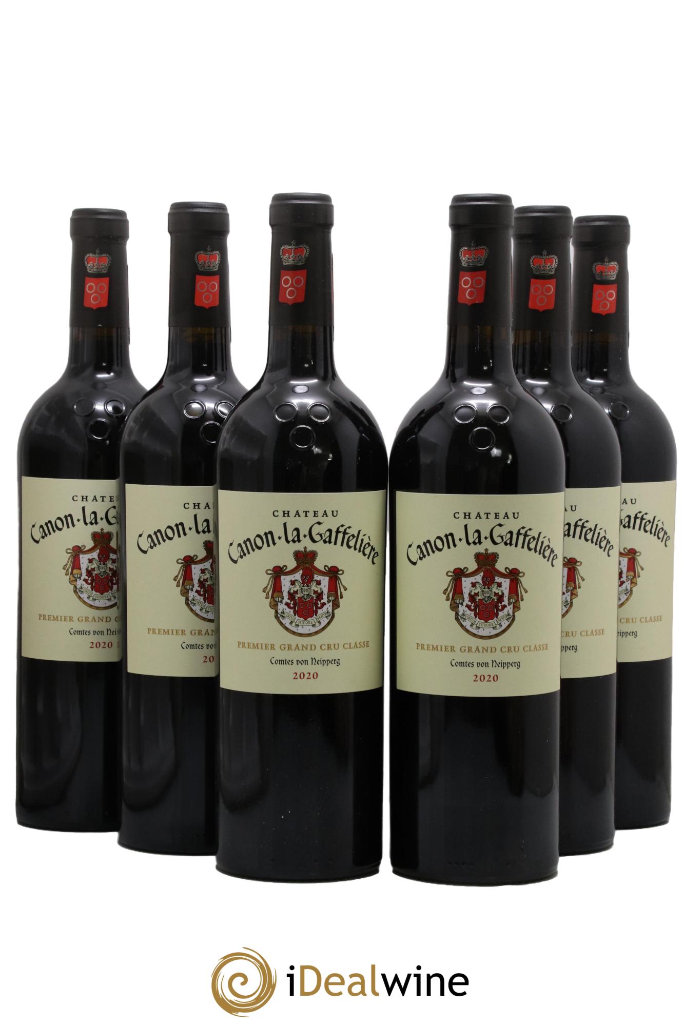 Château Canon la Gaffelière 1er Grand Cru Classé B 2020 - Lot of 6 bottles - 0