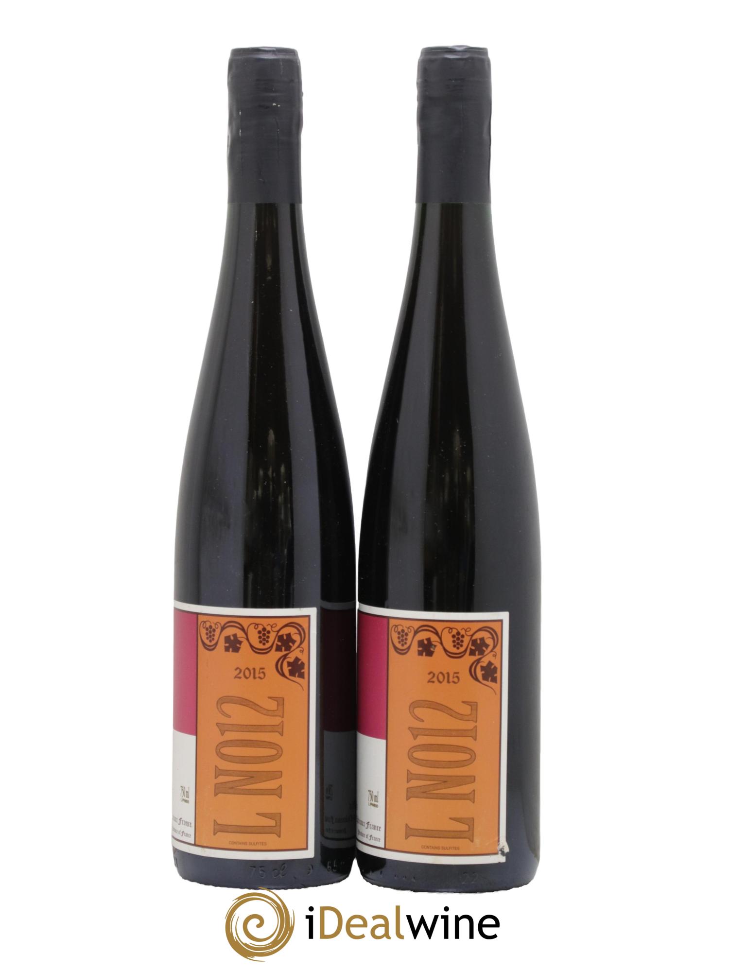 Alsace Pinot Noir LN012 Gérard Schueller (Domaine) 2015 - Lotto di 2 bottiglie - 1