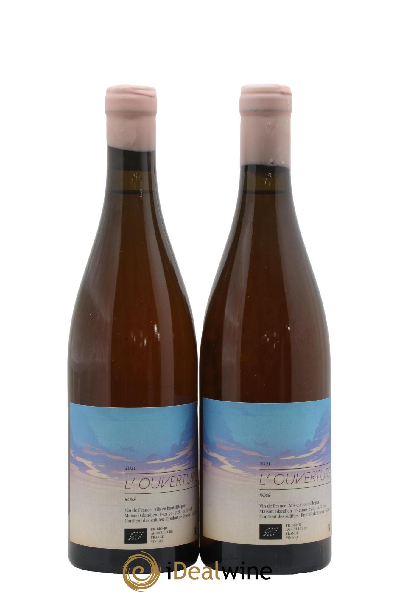 Vin de France L'Ouverture Maison Glandien 2021 - Posten von 2 Flaschen - 0