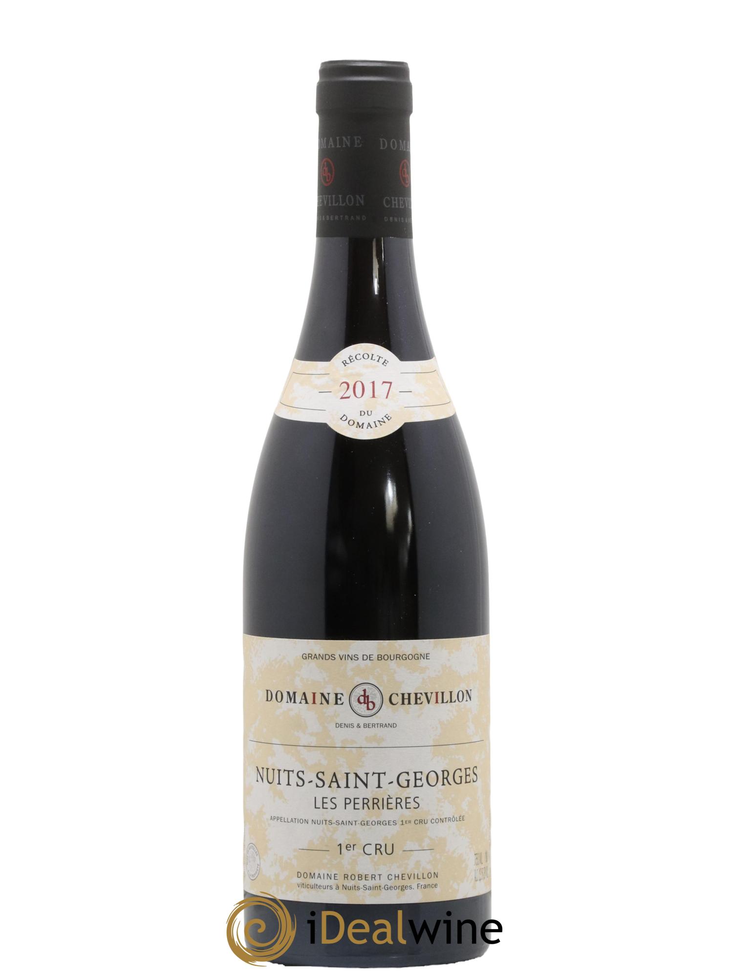 Nuits-Saint-Georges 1er Cru Les Perrières Robert Chevillon 2017 - Lot de 1 bouteille - 0