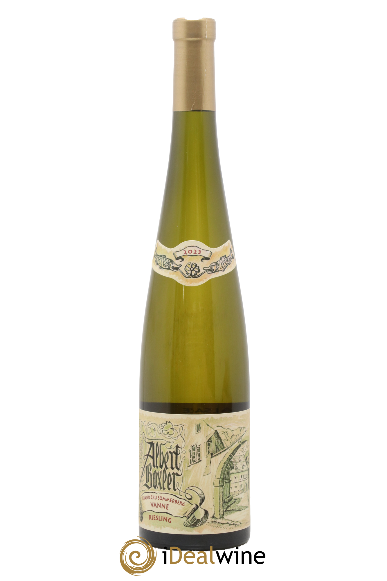Alsace Riesling Grand Cru Sommerberg Vanne Albert Boxler 2023 - Lot de 1 bouteille - 0