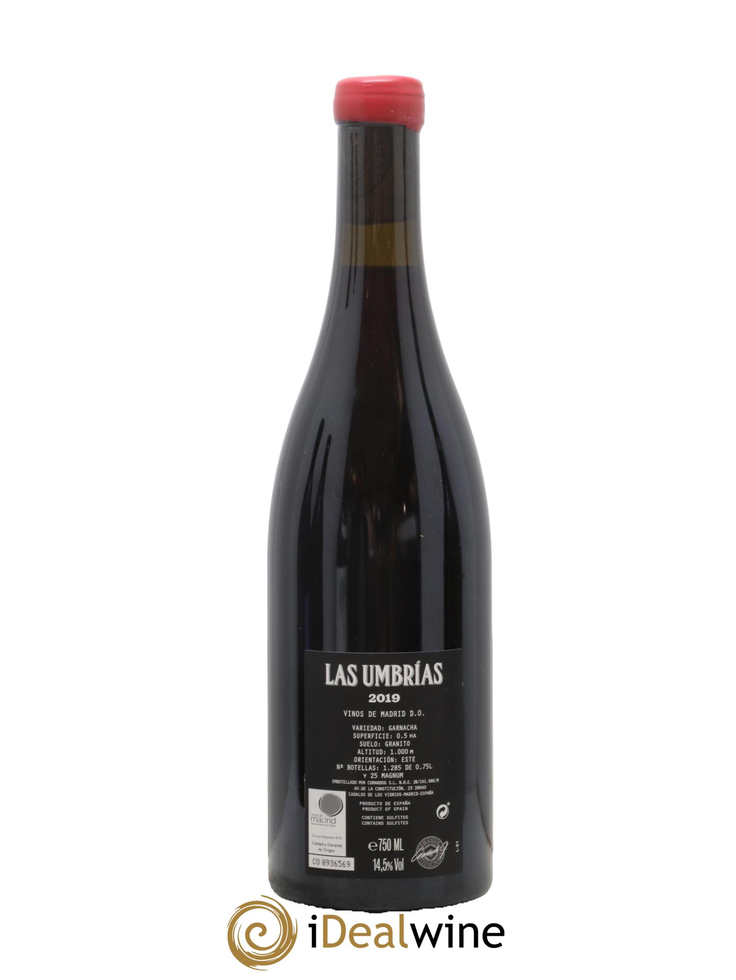 Vinos de Madrid DO Comando G Las Umbrias  2019 - Lot of 1 bottle - 1