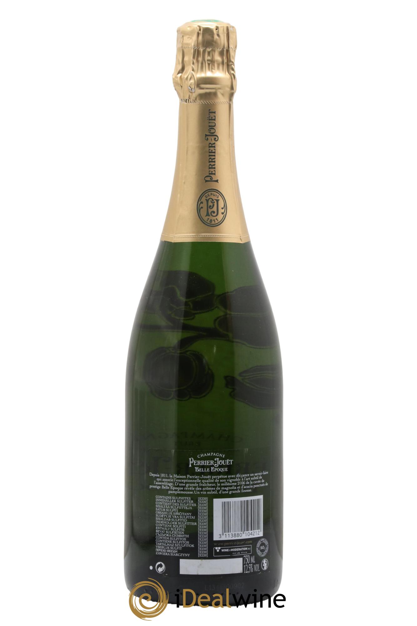Cuvée Belle Epoque Brut Perrier-Jouët 2006 - Lot de 1 bouteille - 1