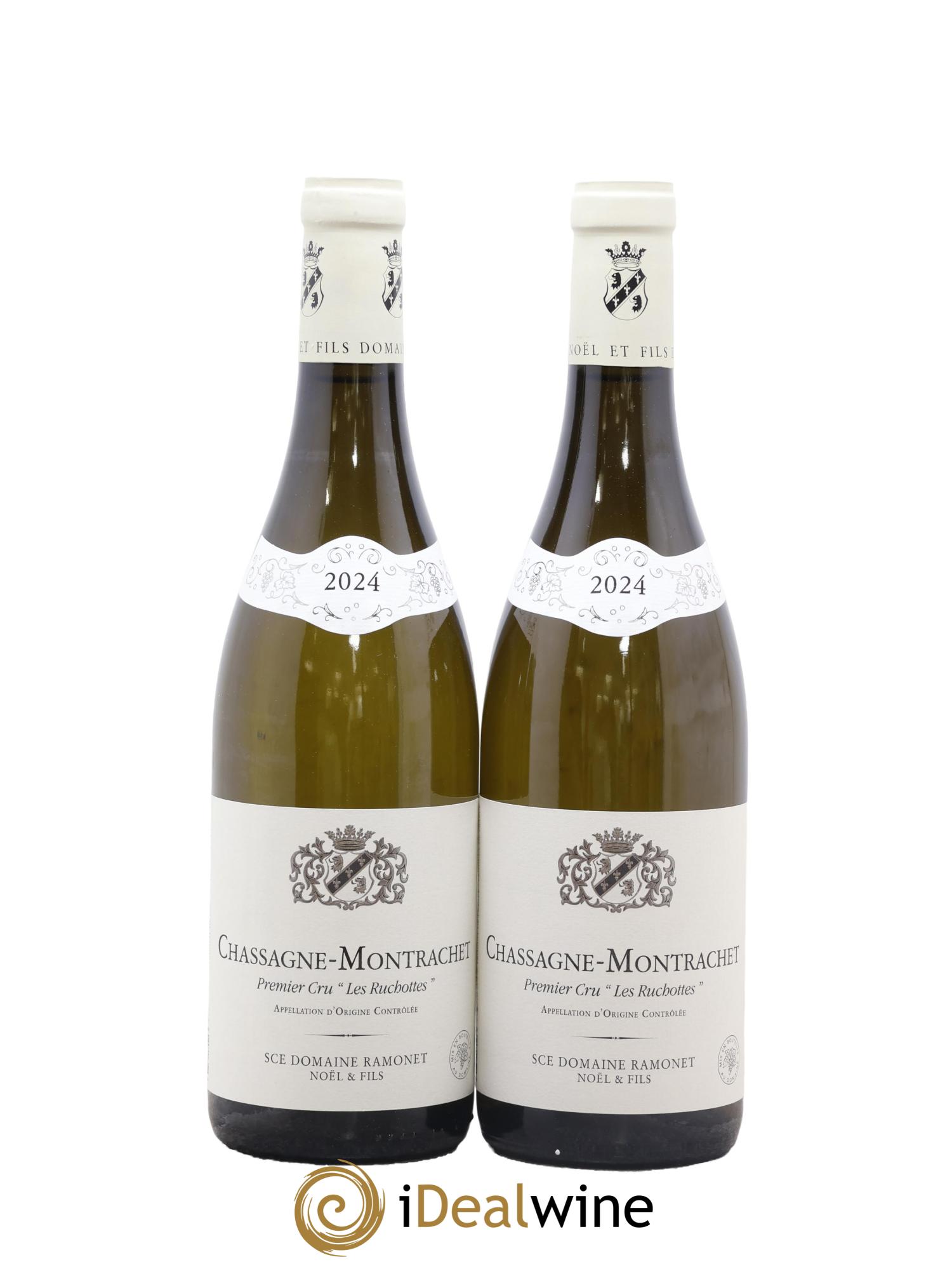 Chassagne-Montrachet 1er Cru Les Ruchottes Noël Ramonet 2024 - Posten von 2 Flaschen - 0