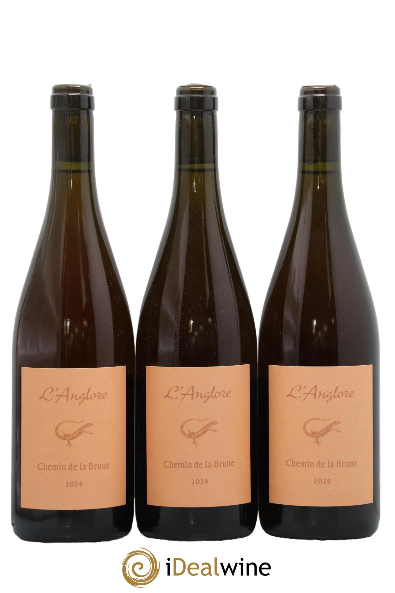 Vin de France Chemin de la brune L'Anglore 2024 - Posten von 3 Flaschen - 0