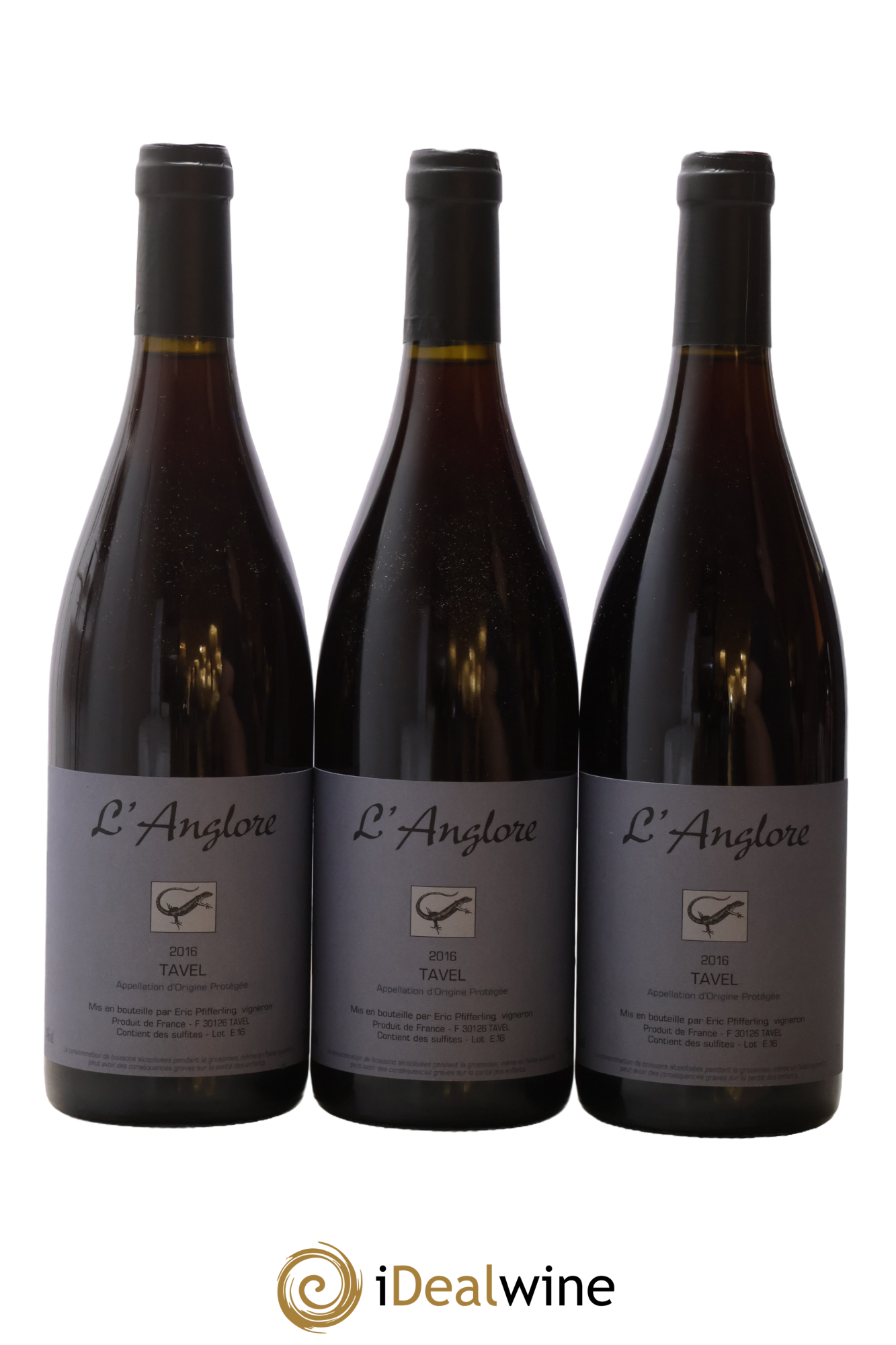 Tavel L'Anglore 2016 - Lot de 3 bouteilles - 0