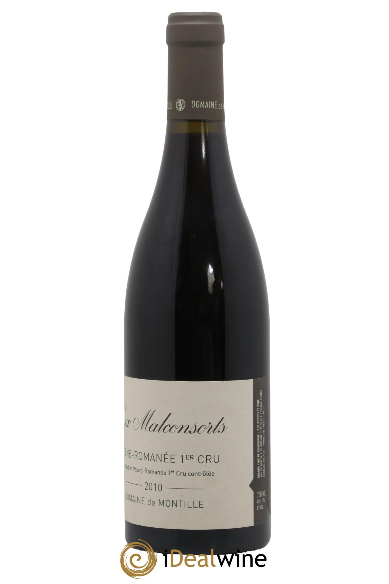 Vosne-Romanée 1er Cru Les Malconsorts De Montille (Domaine) 2010 - Lot de 1 bouteille - 1