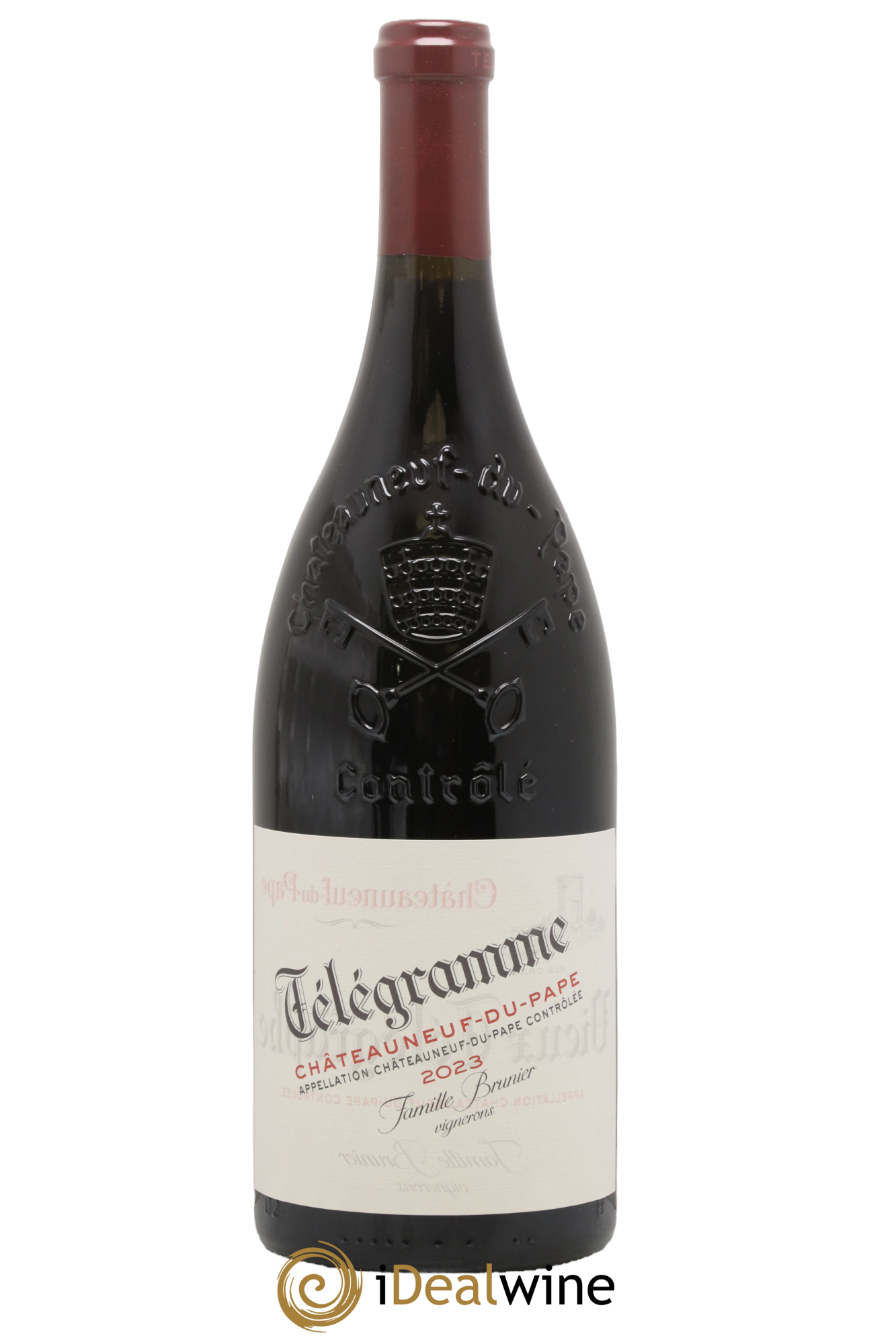 Châteauneuf-du-Pape Télégramme Vignobles Brunier 2023 - Lot de 1 magnum - 0