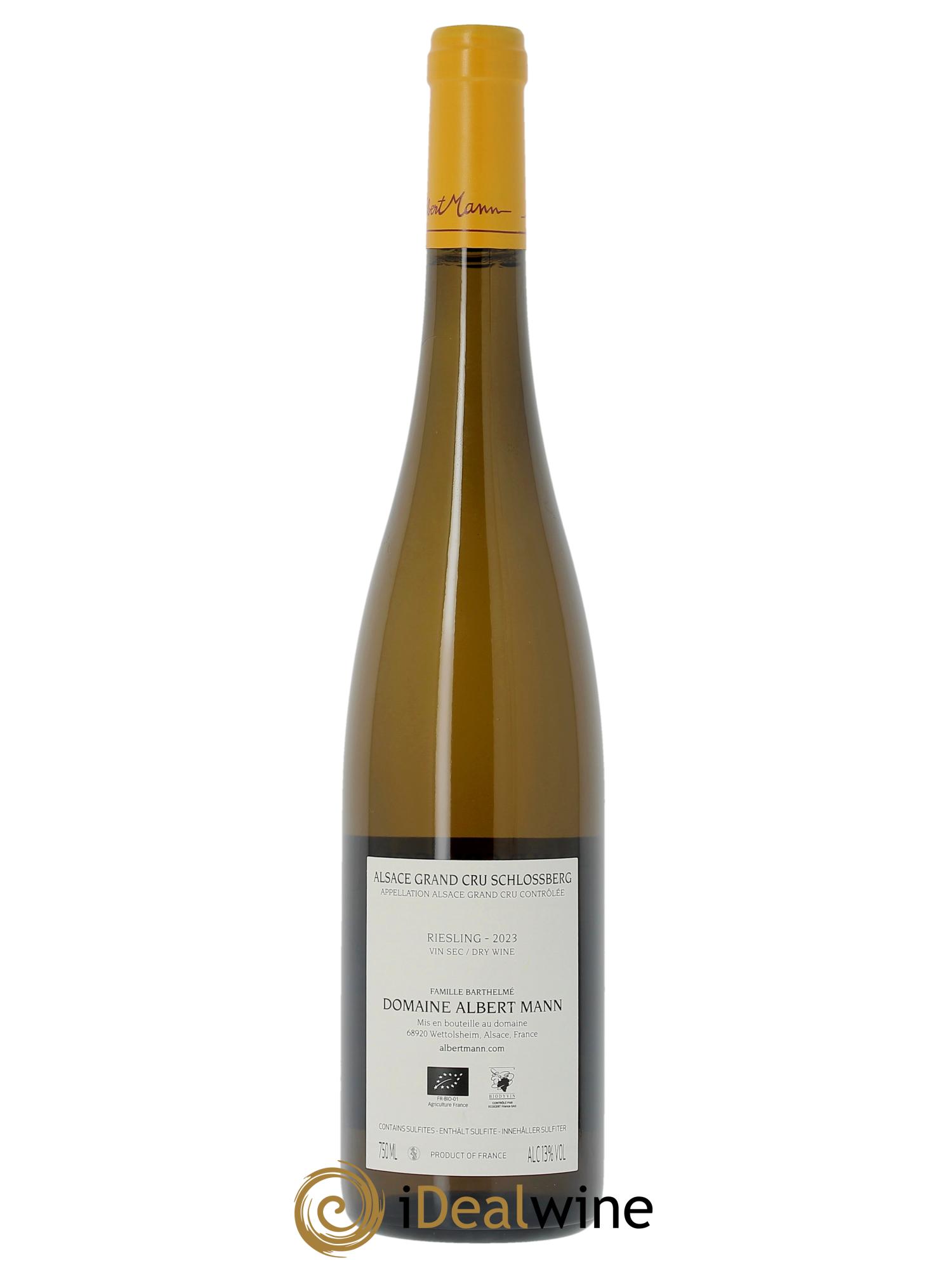 Alsace Riesling Grand Cru Schlossberg Albert Mann  2023 - Posten von 1 Flasche - 1