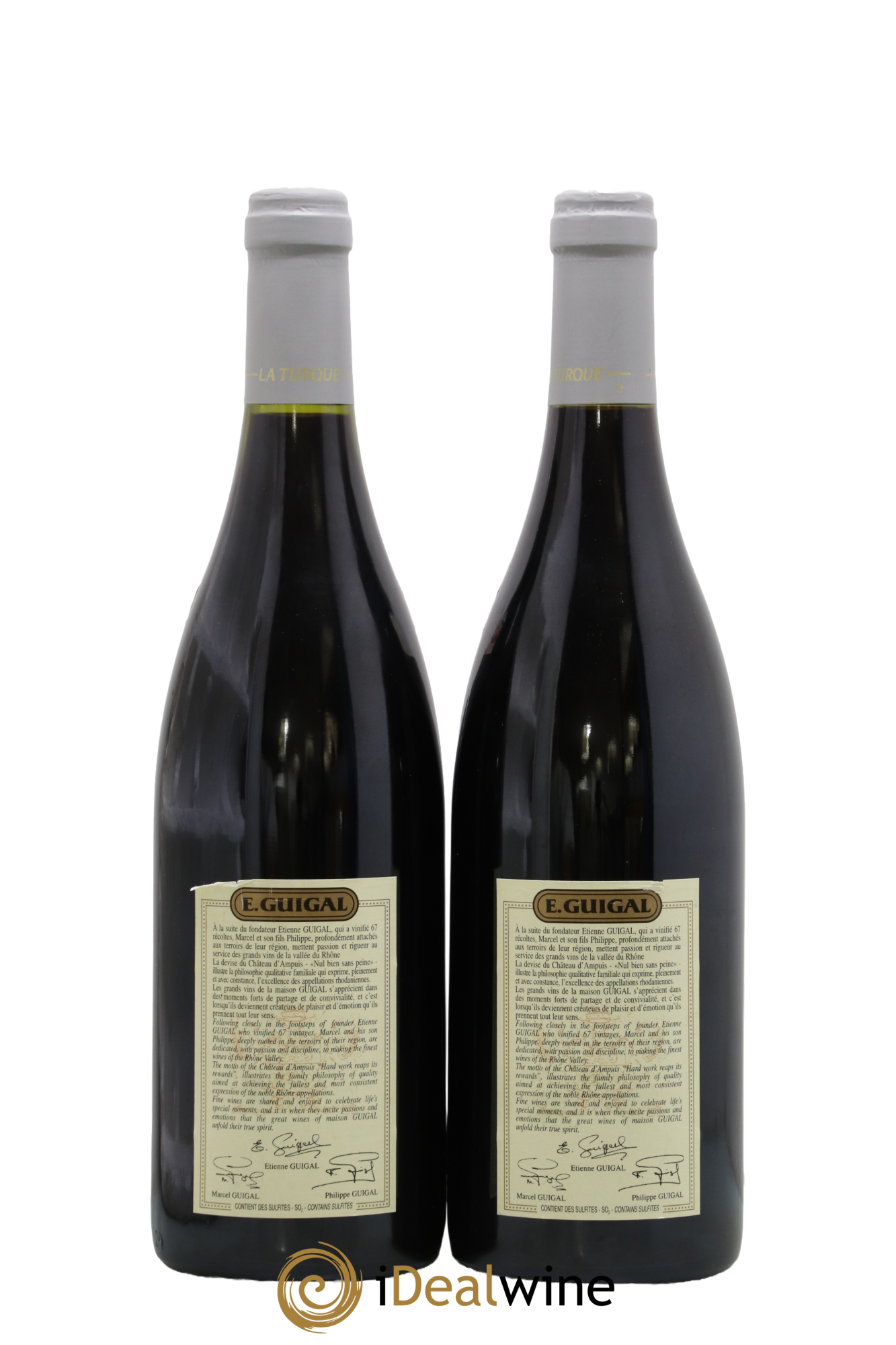 Côte-Rôtie La Turque Guigal 2003 - Lotto di 2 bottiglie - 1