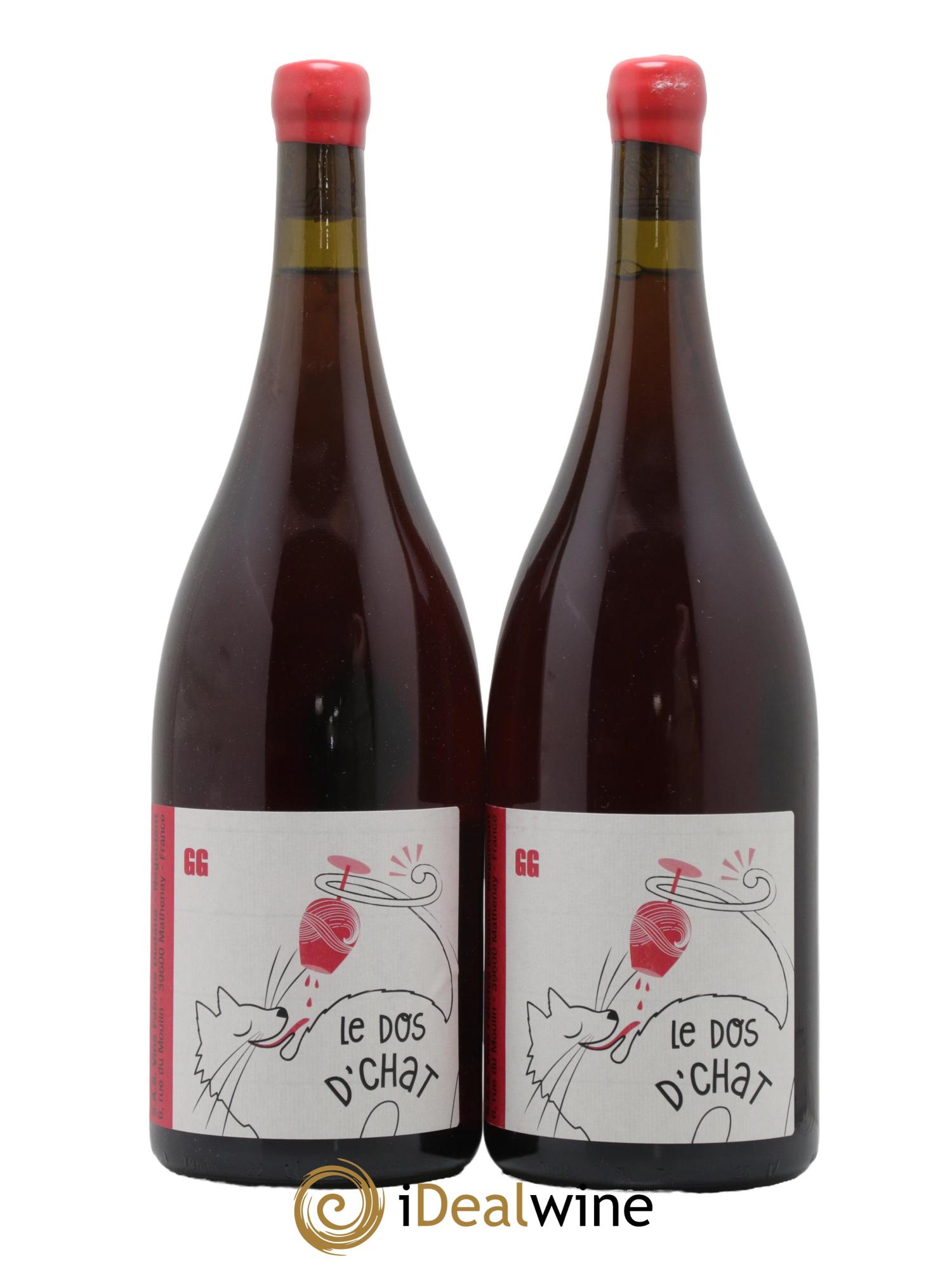 Vin de France GG Le Dos D Chat Fabrice Dodane 2021 - Lot de 2 magnums - 0