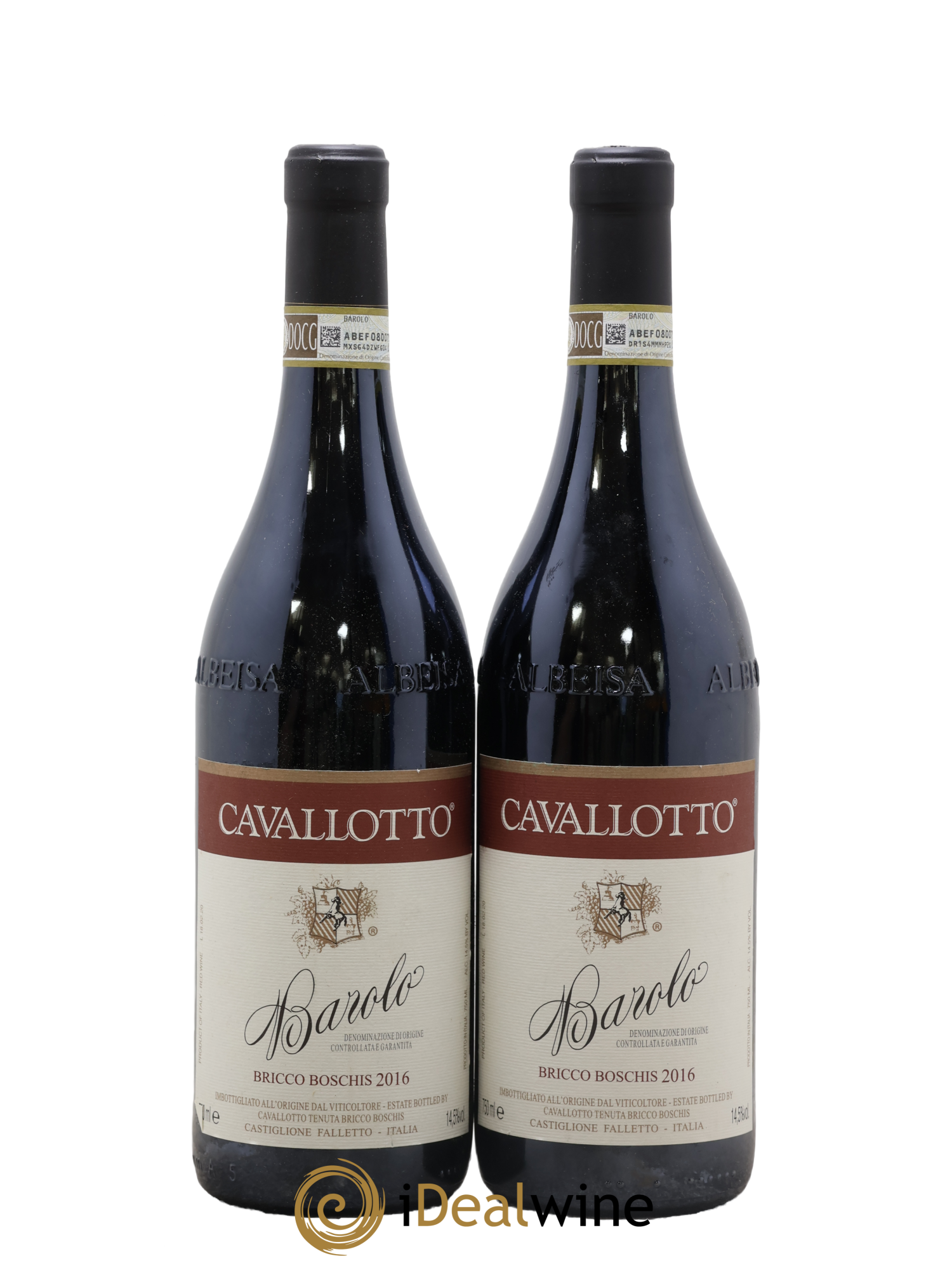Barolo DOCG Bricco Boschis Cavallotto 2016 - Lotto di 2 bottiglie - 0