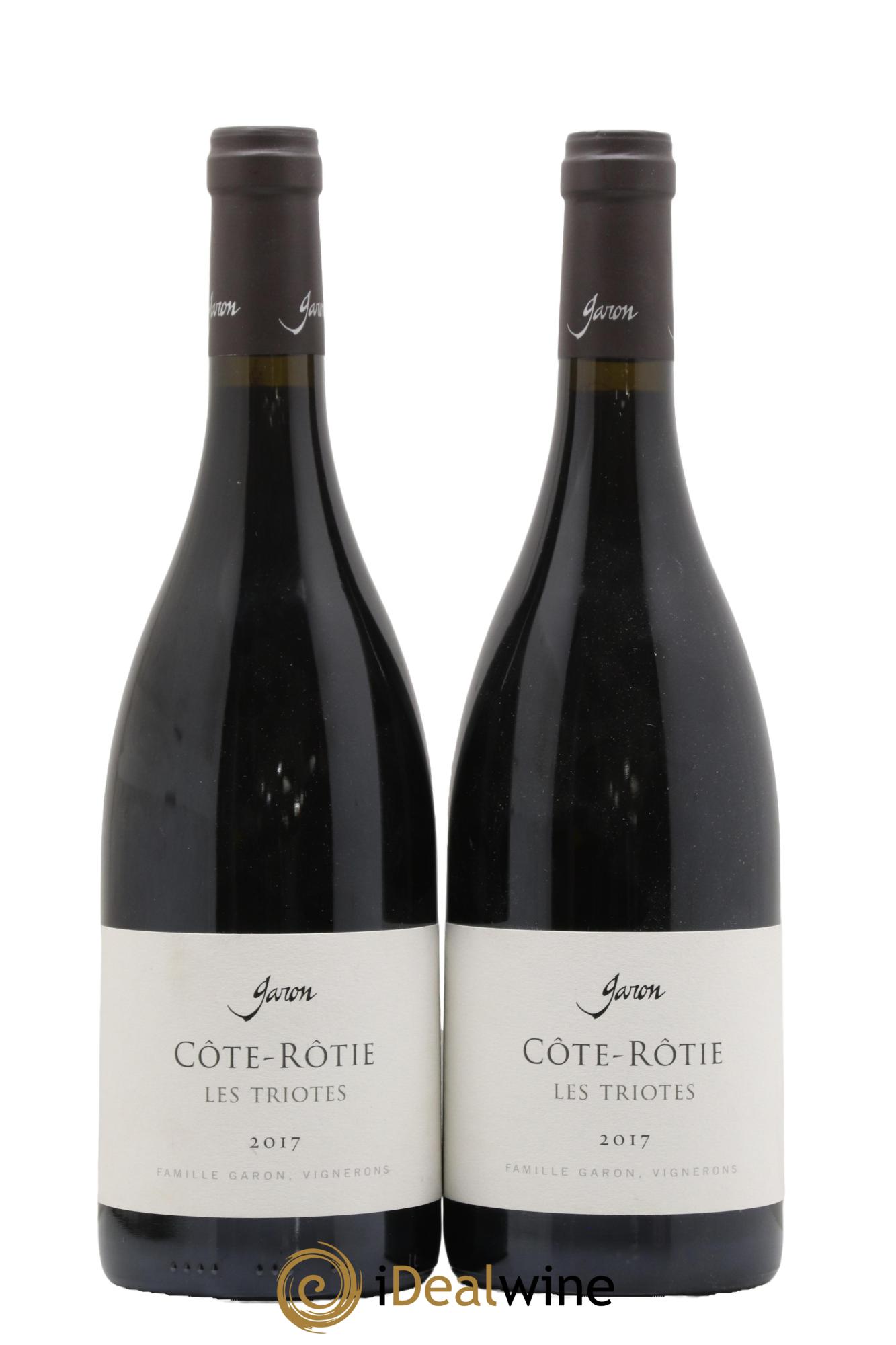 Côte-Rôtie Les Triotes Domaine Garon 2017 - Lotto di 2 bottiglie - 0