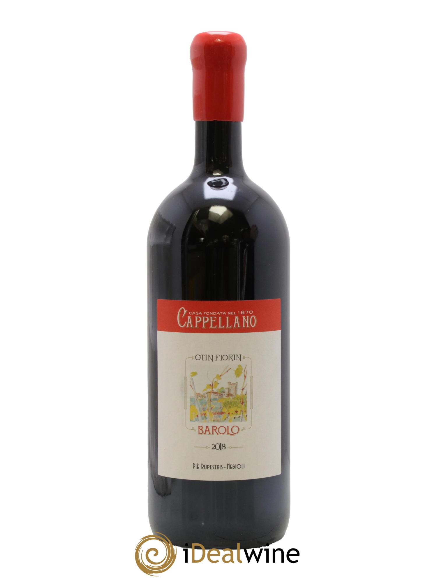 Barolo DOCG Pie Rupestris Cappellano 2018 - Lot of 1 magnum - 1