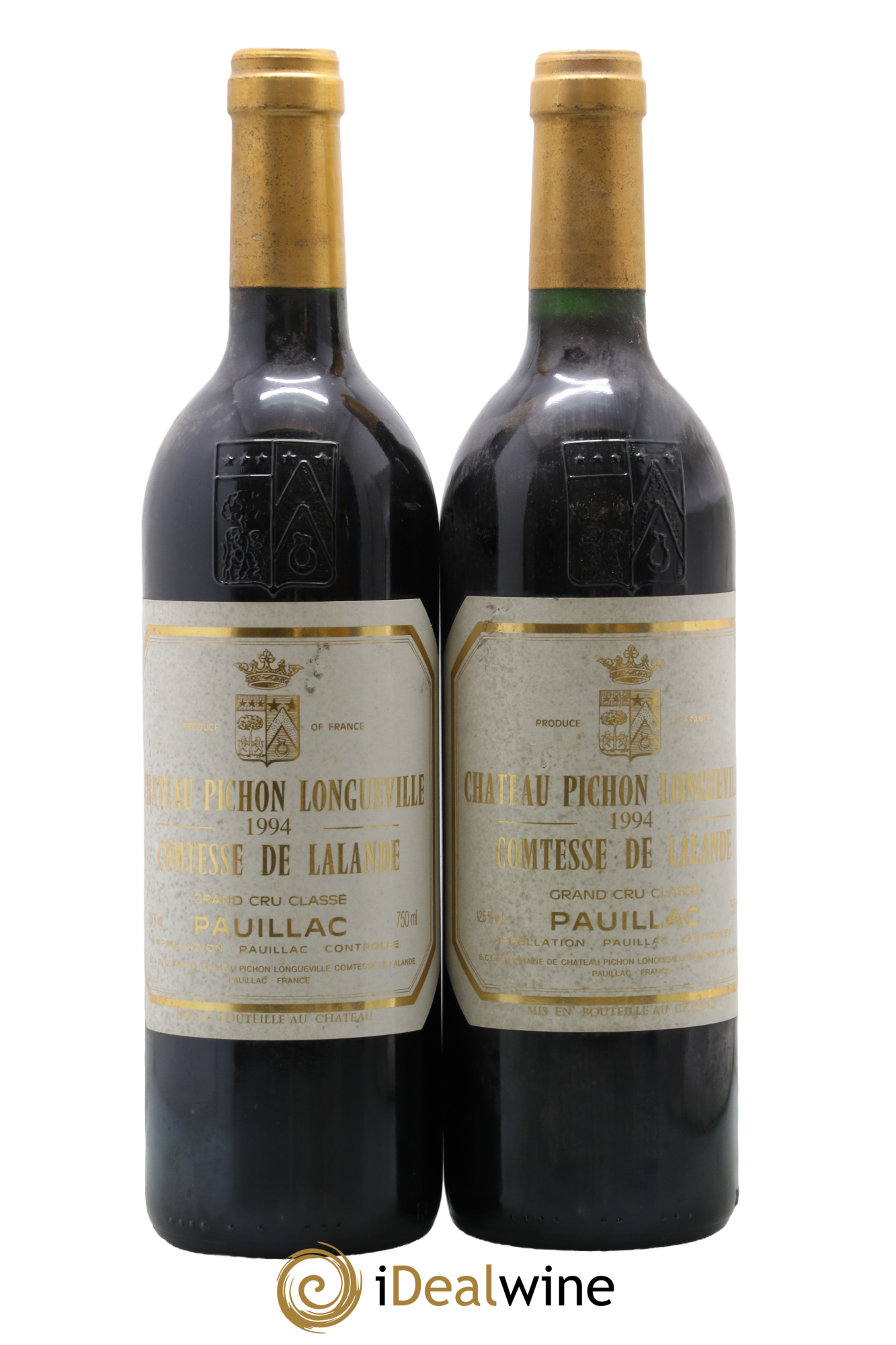 Château Pichon Longueville Comtesse de Lalande 2ème Grand Cru Classé 1994 - Lot de 2 bouteilles - 0