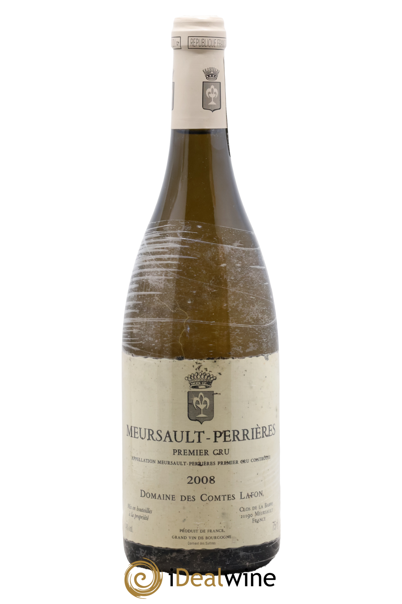 Meursault 1er Cru Perrières Comtes Lafon (Domaine des) 2008 - Lot of 1 bottle - 0