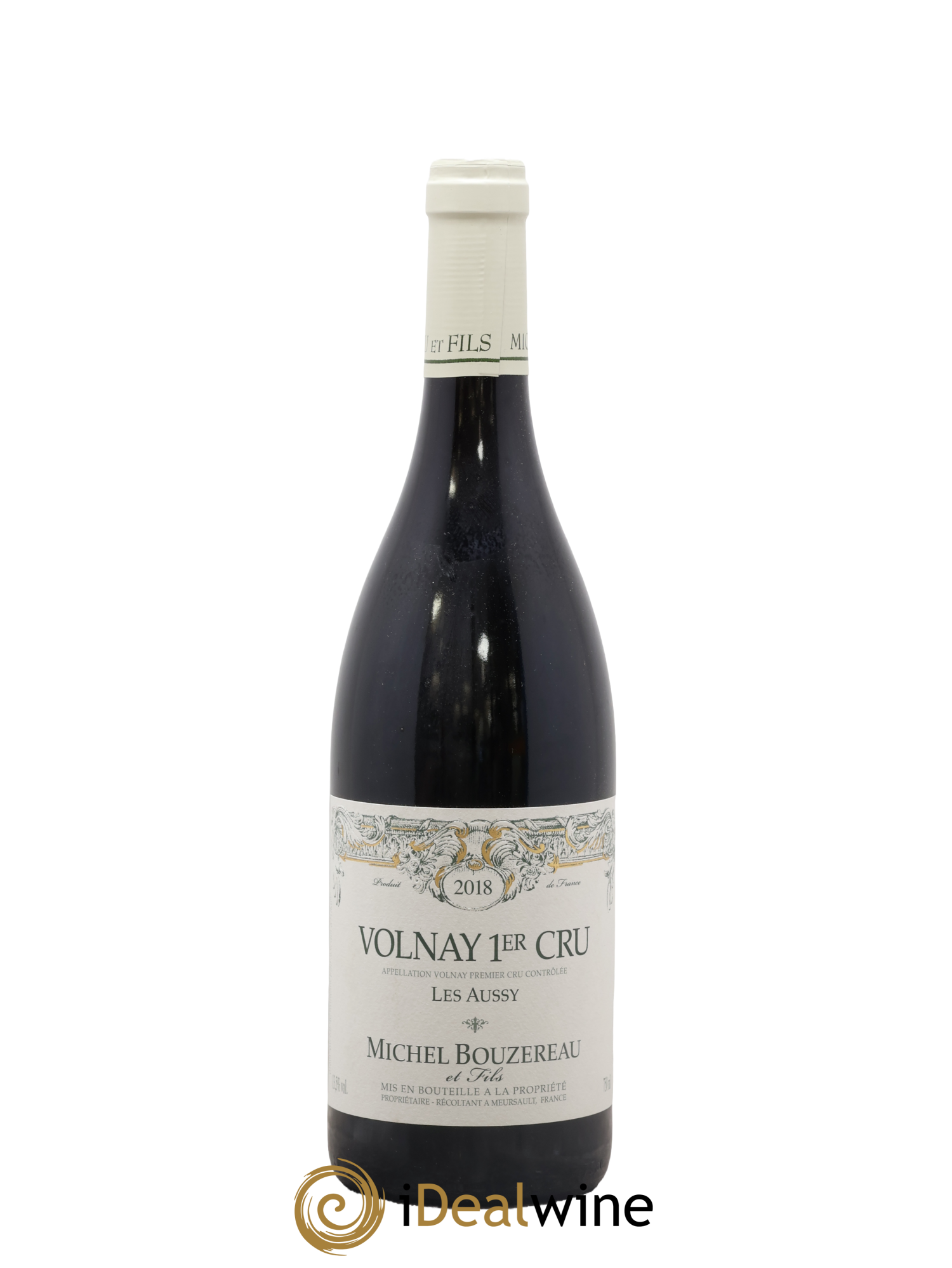 Volnay 1er Cru Les Aussy Michel Bouzereau et Fils (Domaine) 2018 - Lot de 1 bouteille - 0