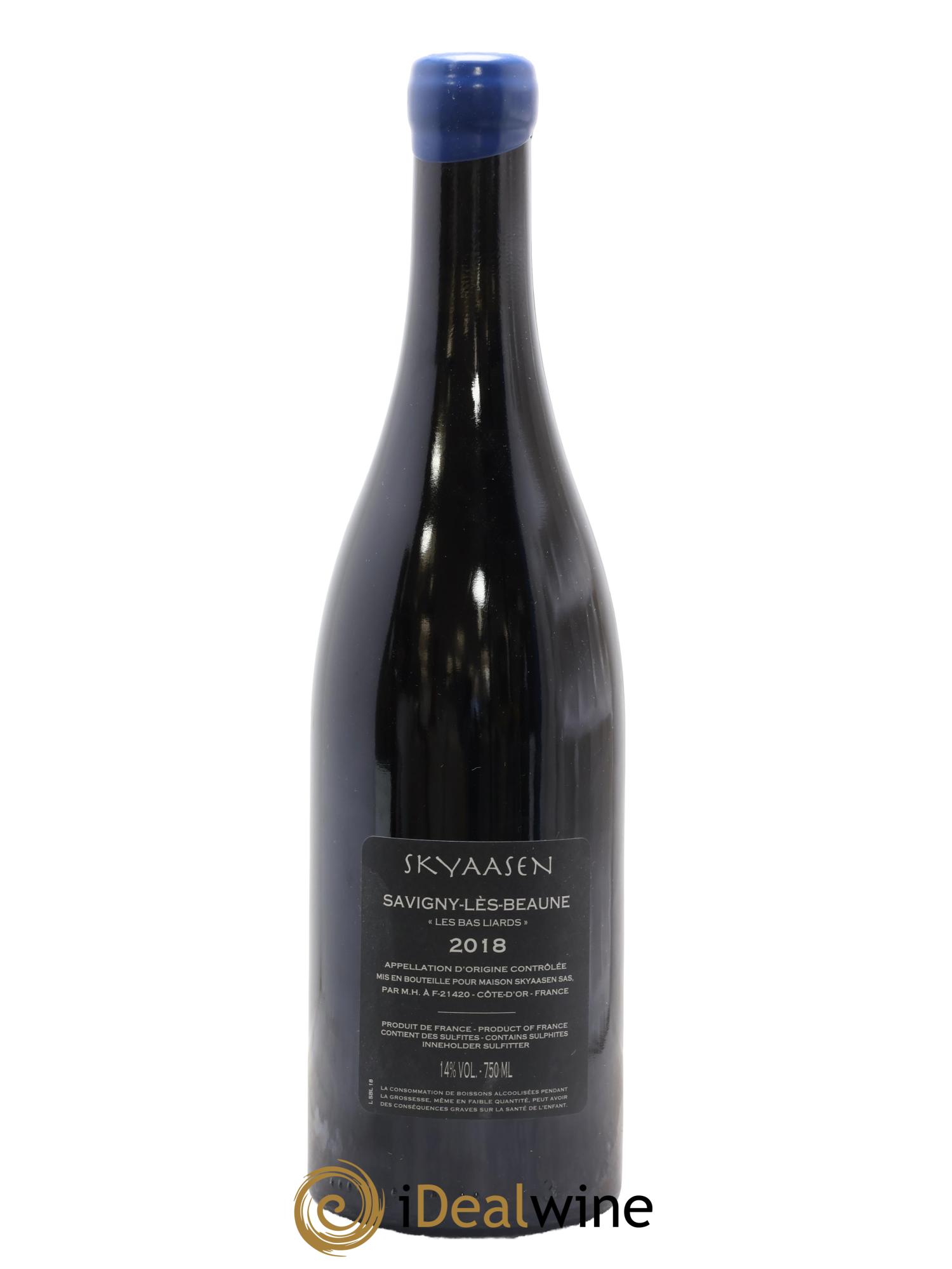 Savigny-lès-Beaune Les Bas Liards Maison Skyaasen 2018 - Lot of 1 bottle - 1