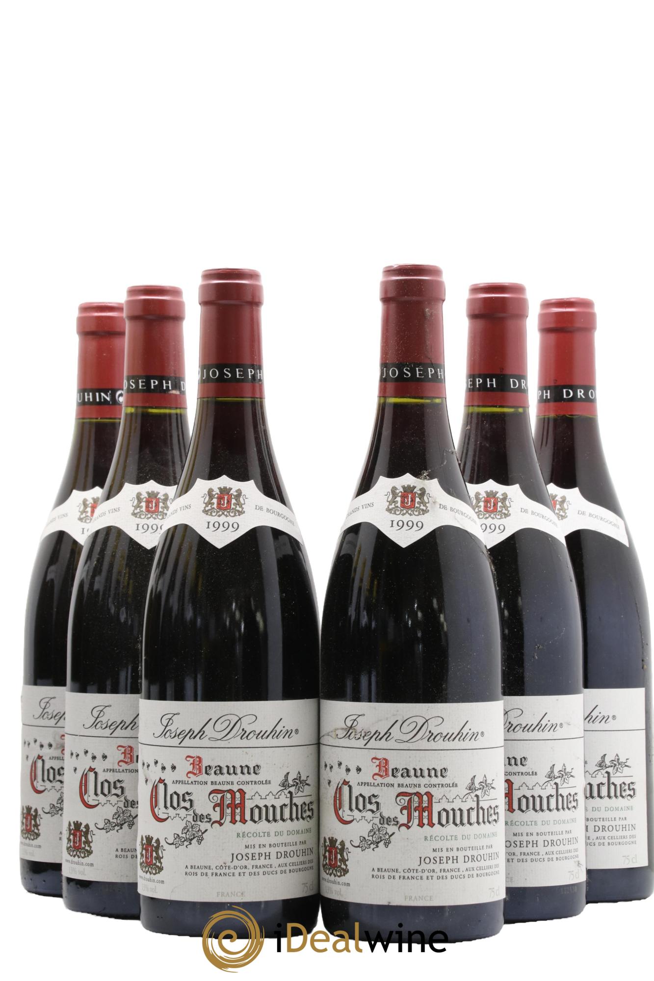 Beaune 1er Cru Clos des Mouches Joseph Drouhin 1999 - Lot de 6 bouteilles - 0