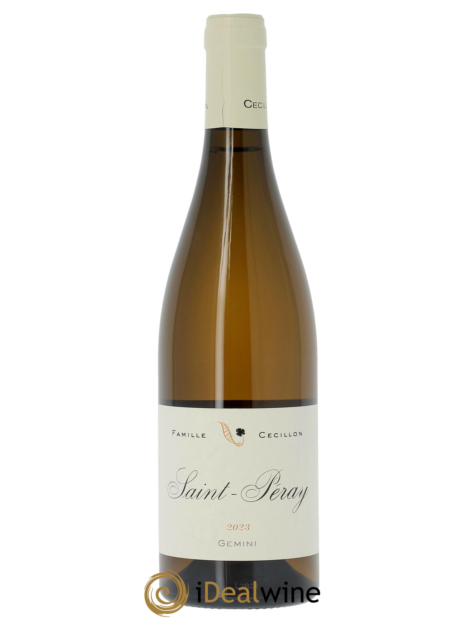 Saint-Péray Gemini Julien Cecillon  2023 - Lot of 1 bottle - 0