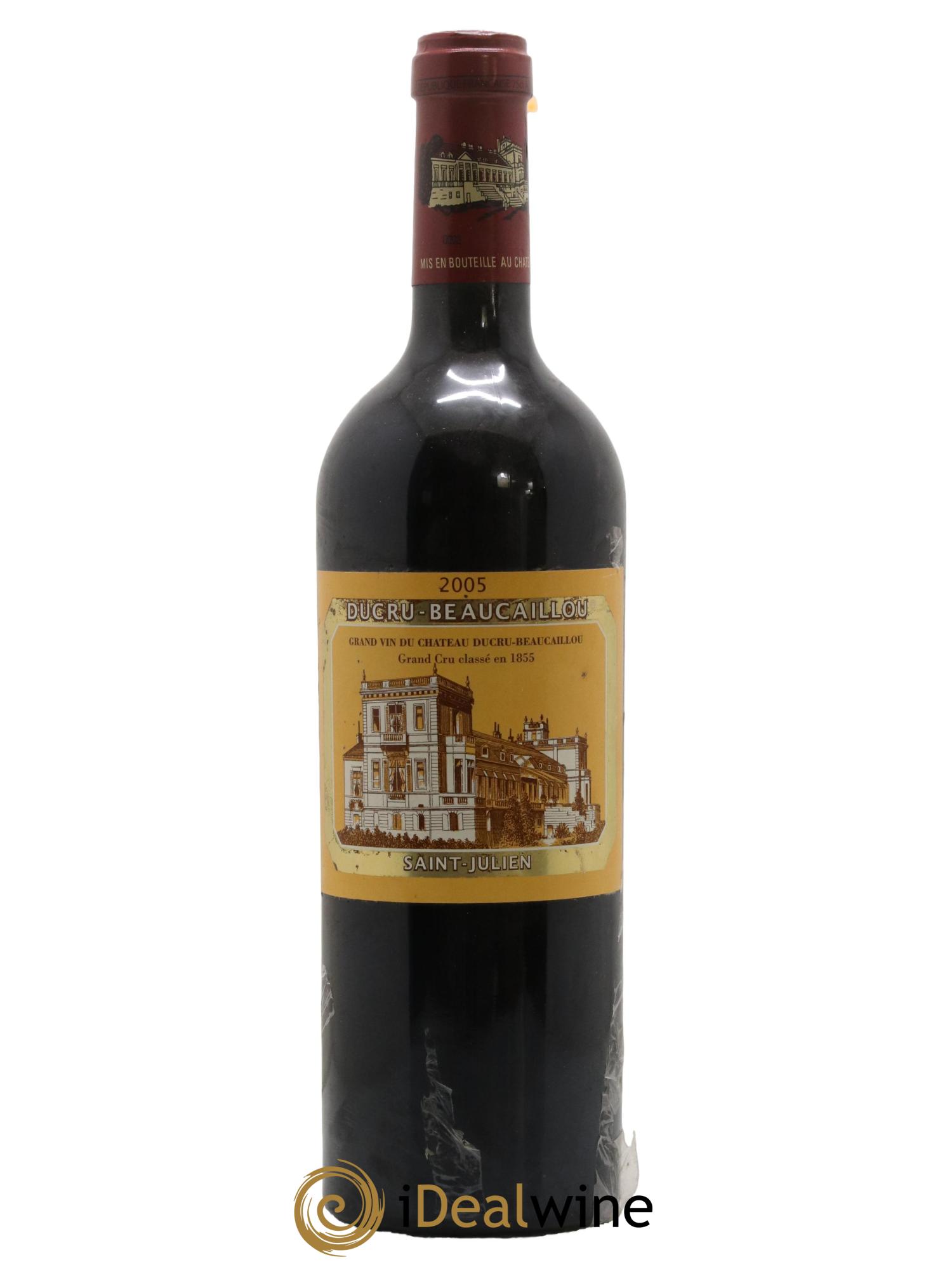 Château Ducru Beaucaillou 2ème Grand Cru Classé 2005 - Lot de 1 bouteille - 0