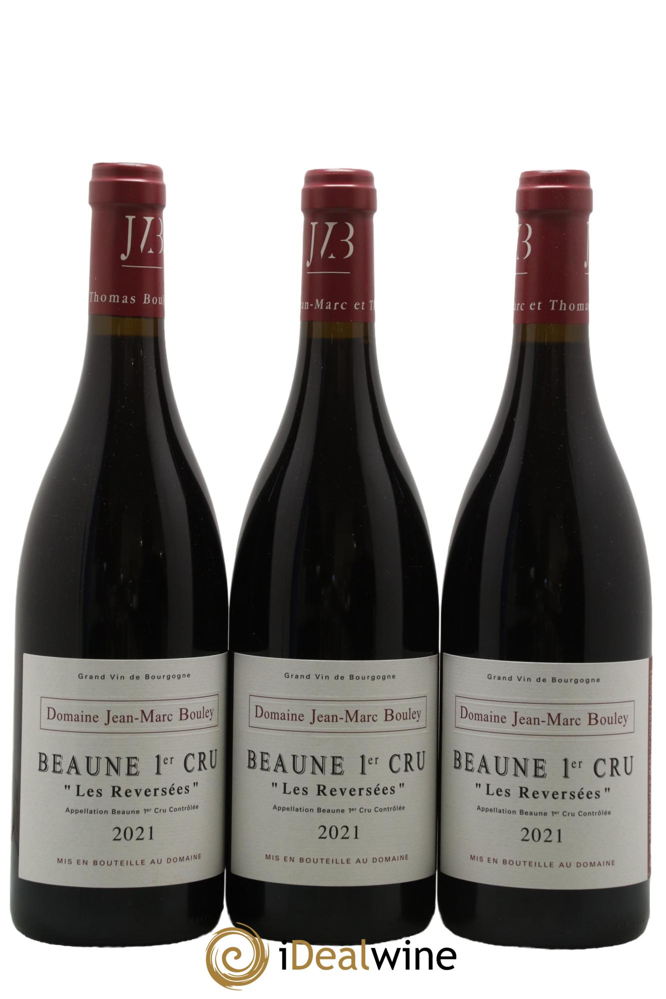 Beaune 1er Cru Les Reversées Domaine Bouley 2021 - Lot de 3 bouteilles - 0