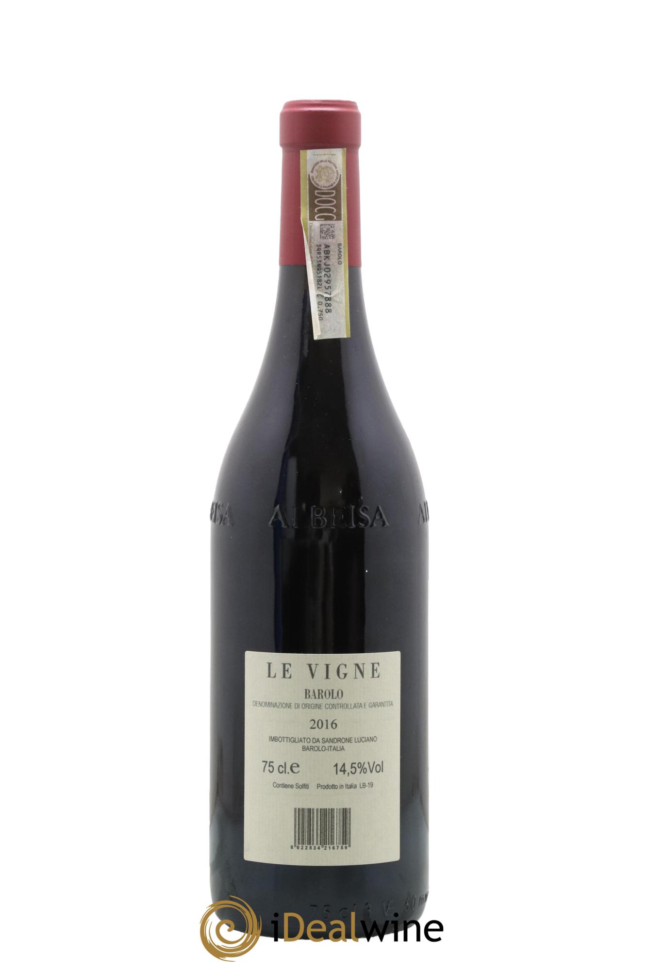 Barolo DOCG Le Vigne Luciano Sandrone 2016 - Lotto di 1 bottiglia - 1