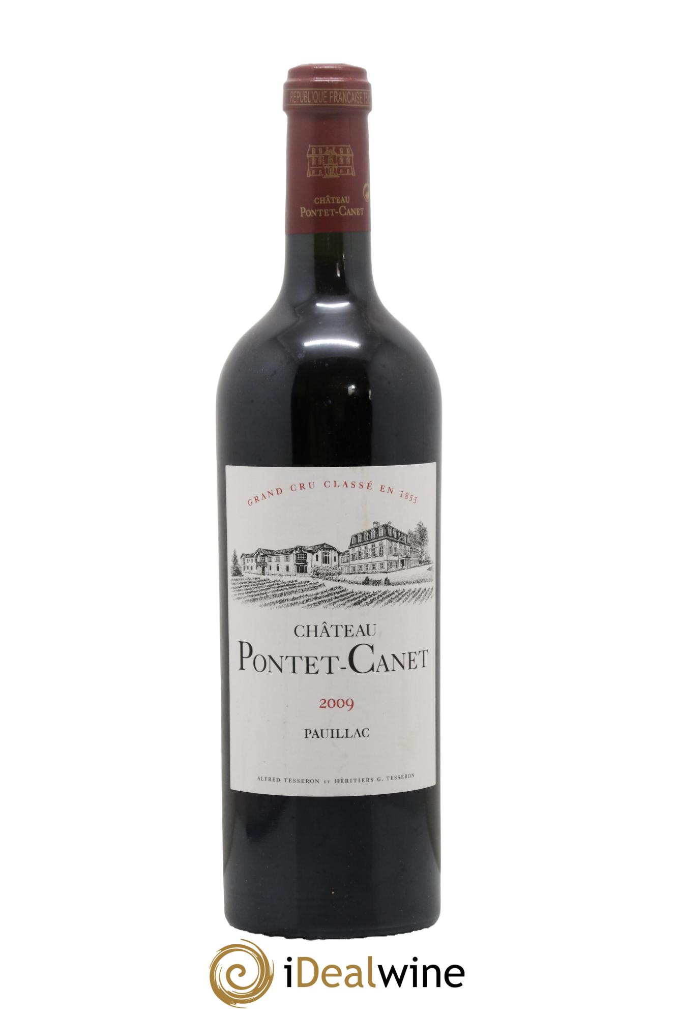 Château Pontet Canet 5ème Grand Cru Classé 2009 - Posten von 1 Flasche - 0