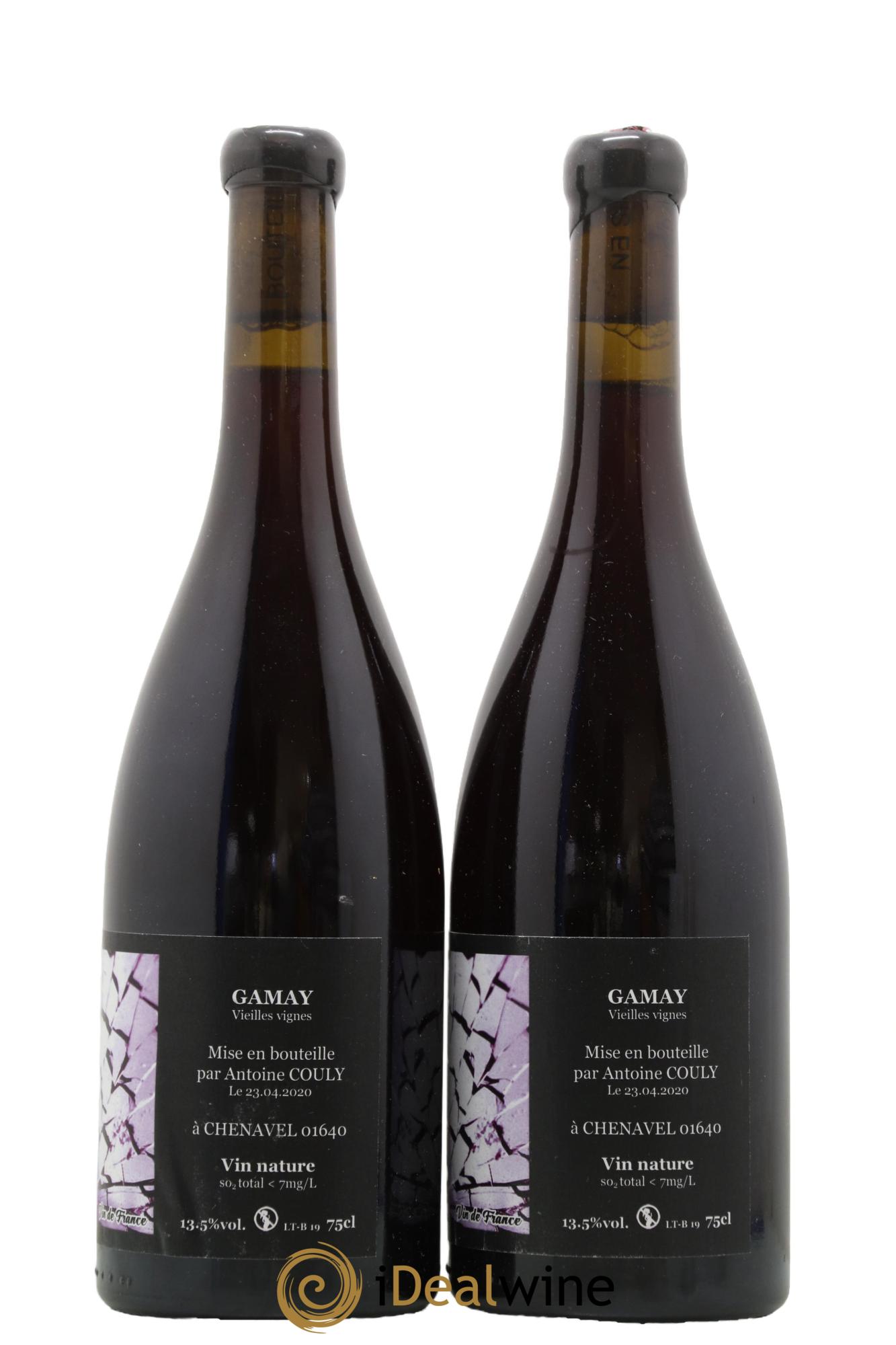 Vin de France Bigaree Vieilles Vignes Antoine Couly 2019 - Posten von 2 Flaschen - 1