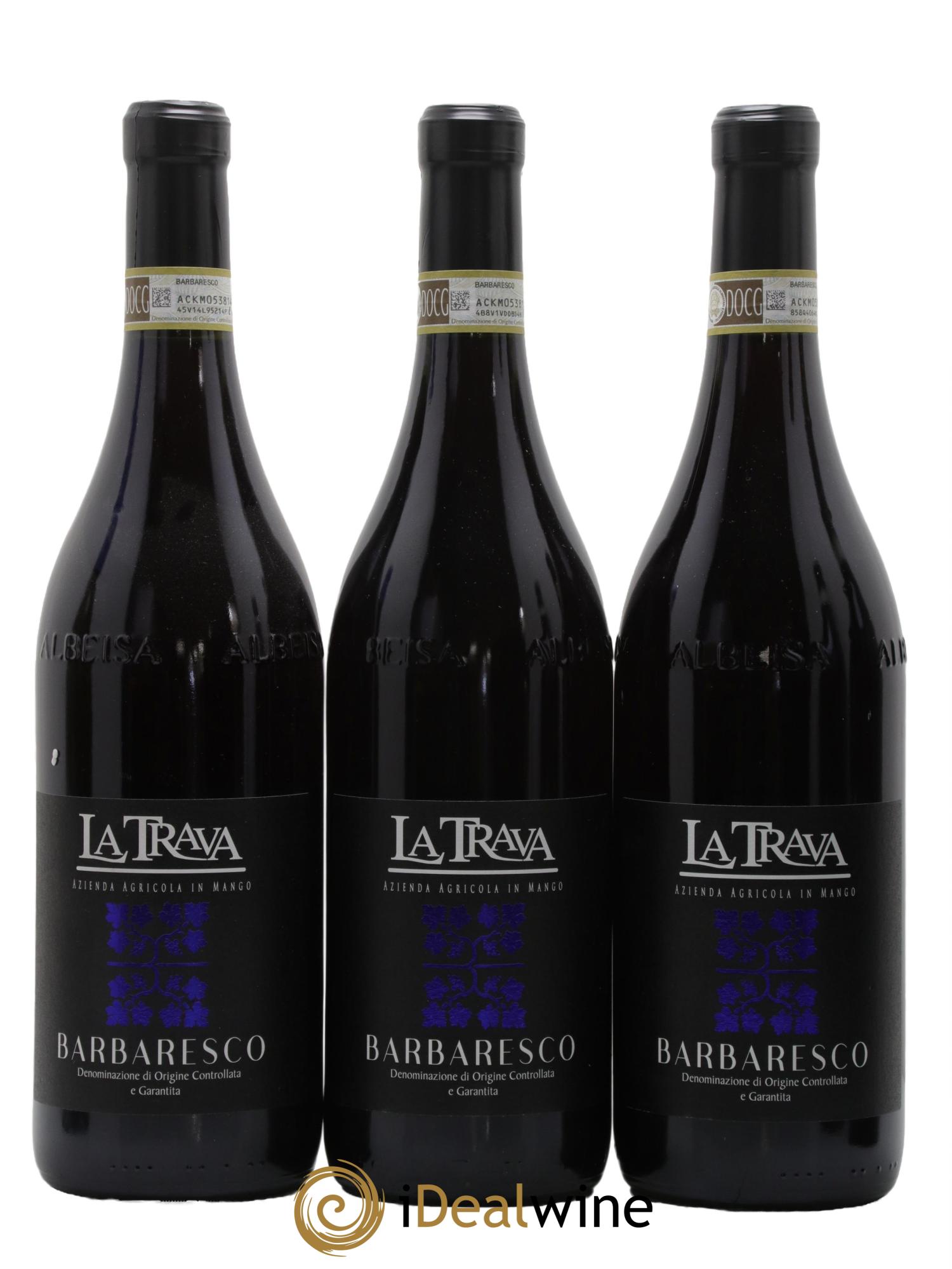 Barbaresco DOCG La Trava 2019 - Lot de 3 bouteilles - 0