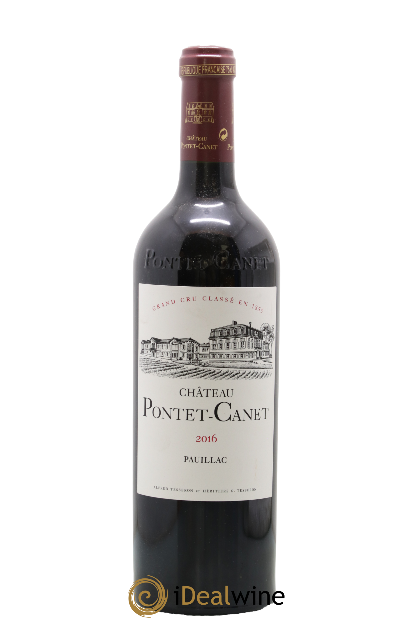 Château Pontet Canet 5ème Grand Cru Classé 2016 - Posten von 1 Flasche - 0