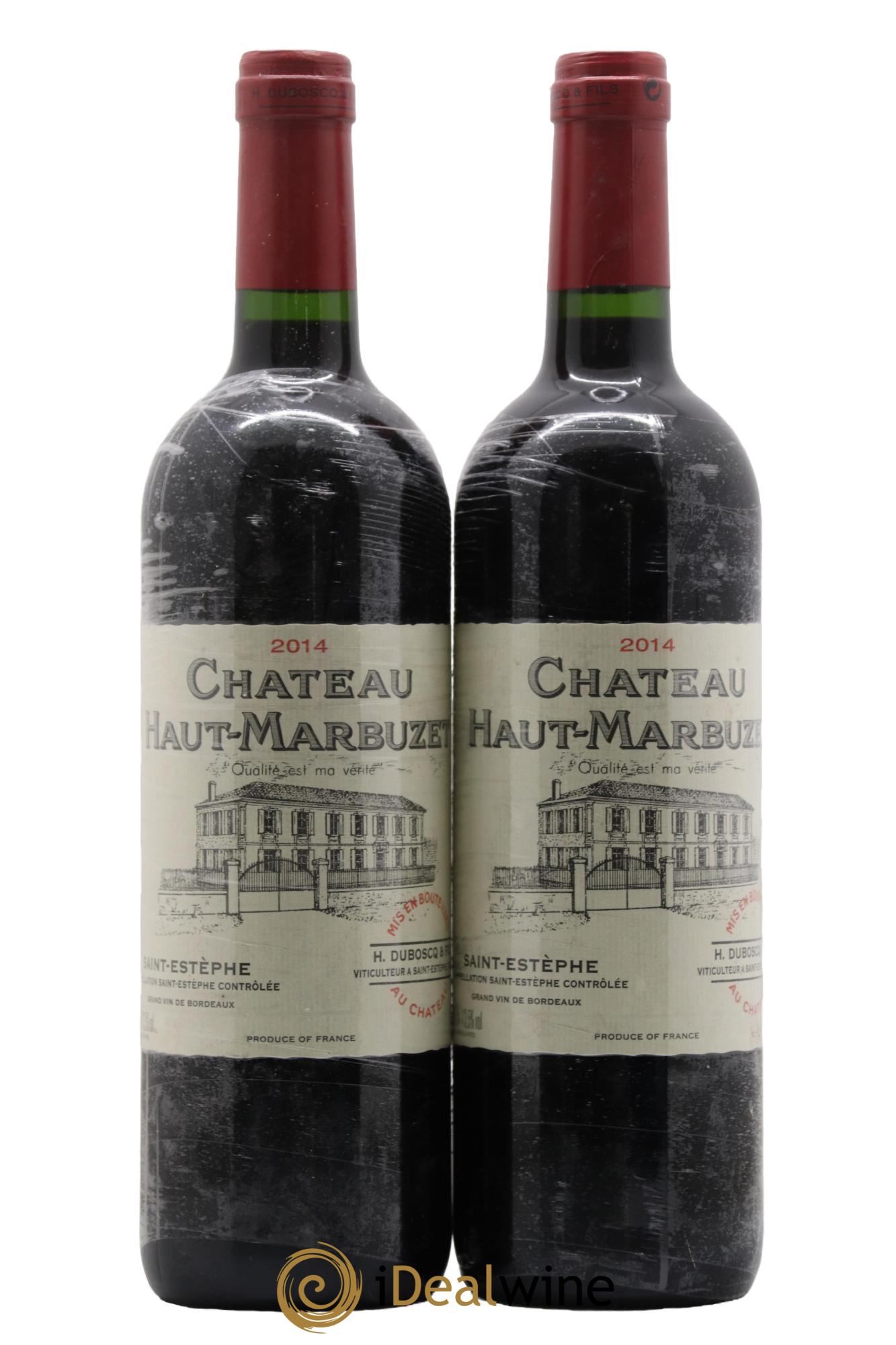 Château Haut Marbuzet 2014 - Lot de 2 bouteilles - 0