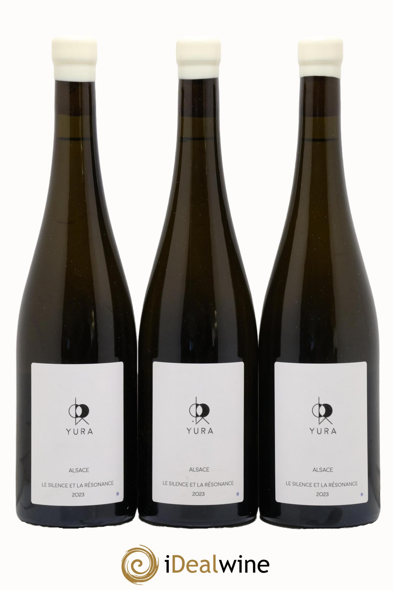 Alsace Le silence et la résonance Jintaro Yura 2023 - Lot de 3 bouteilles - 0