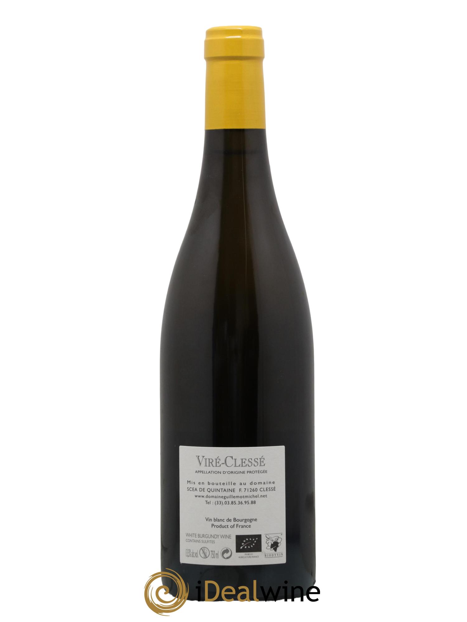 Viré-Clessé Quintaine Domaine Guillemot-Michel 2019 - Lot de 1 bouteille - 1