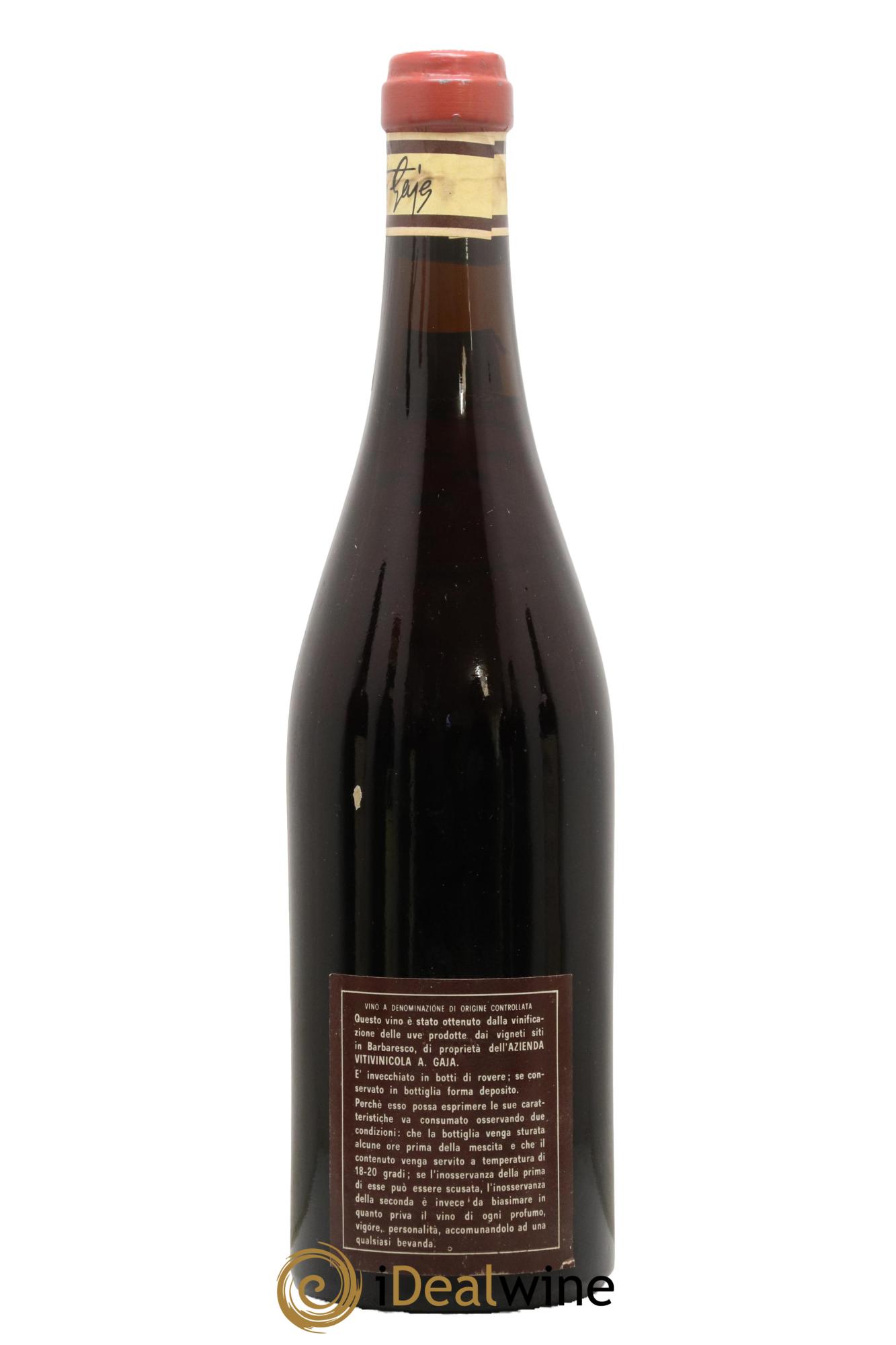 Barbaresco DOCG Angelo Gaja 1965 - Lot of 1 bottle - 1