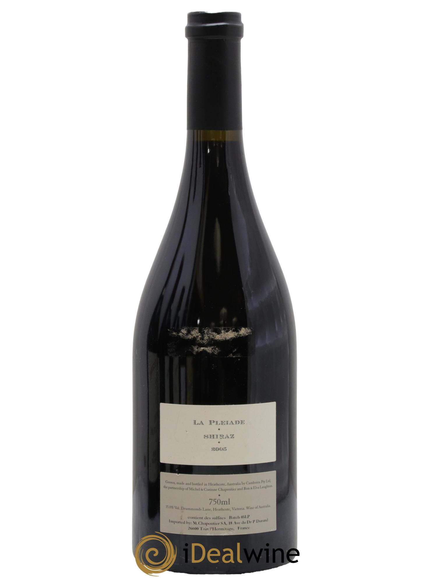 Australie Shiraz La Pleiade 2005 - Lot de 1 bouteille - 1