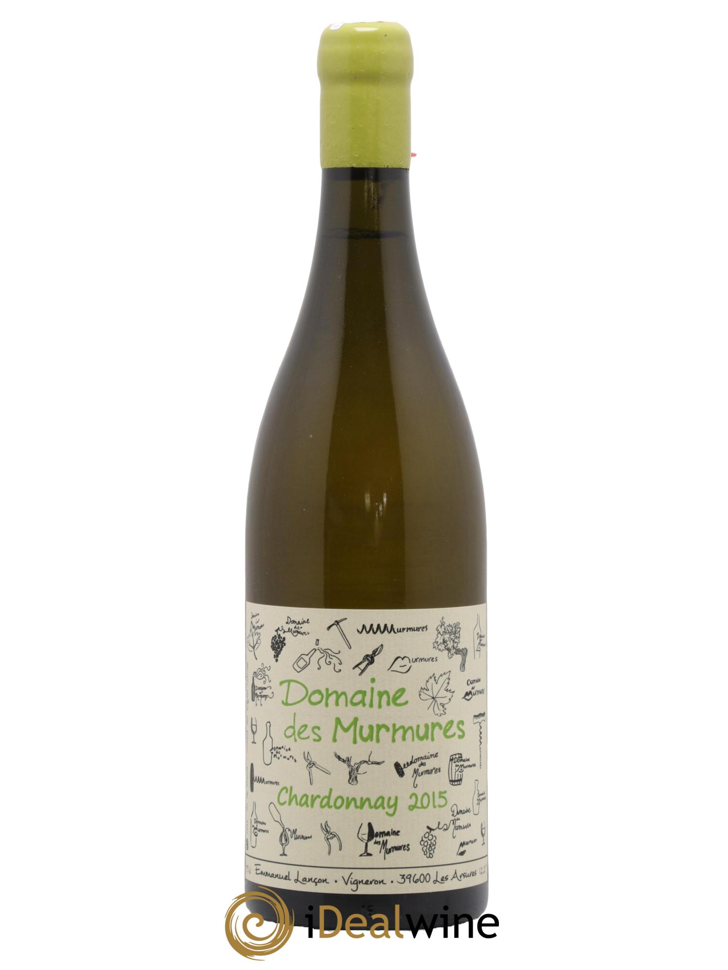 Vin de France Chardonnay Murmures (Domaine des) - Emmanuel Lançon 2015 - Lot de 1 bouteille - 0