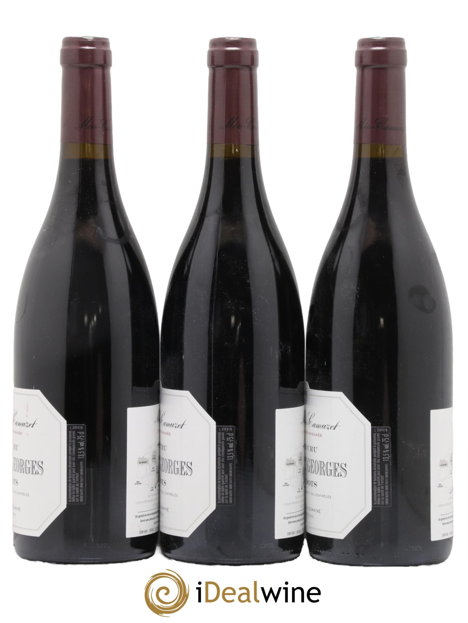 Nuits-Saint-Georges 1er Cru Aux Boudots Méo-Camuzet (Domaine) 2018 - Lot de 3 bouteilles - 1