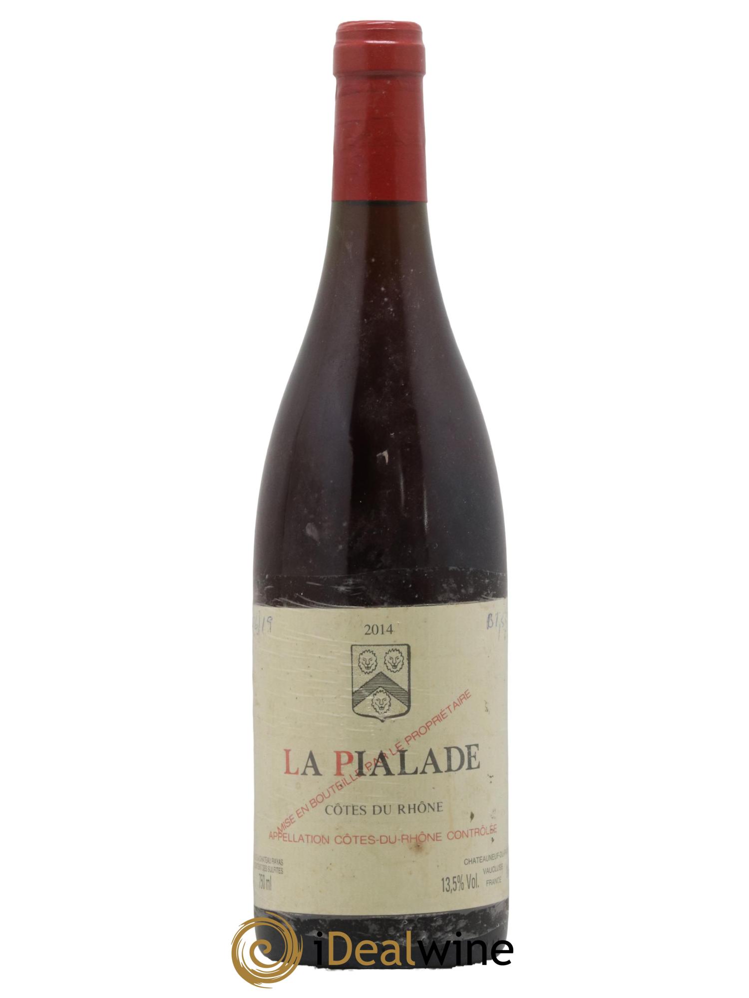 Côtes-du-Rhône La Pialade Emmanuel Reynaud 2014 - Lot de 1 bouteille - 0