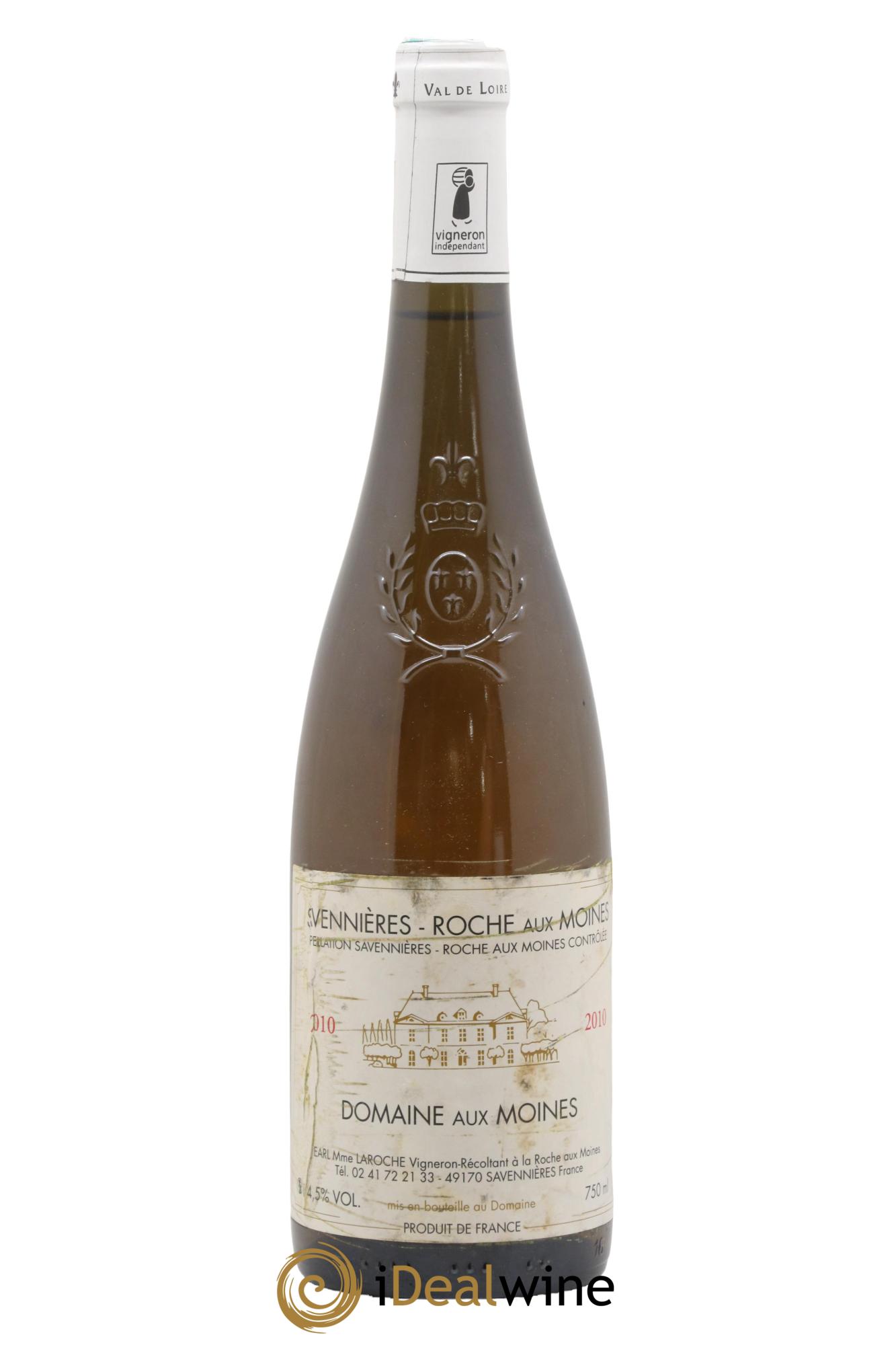 Savennières Roche aux Moines Domaine aux Moines 2010 - Lot de 1 bouteille - 0