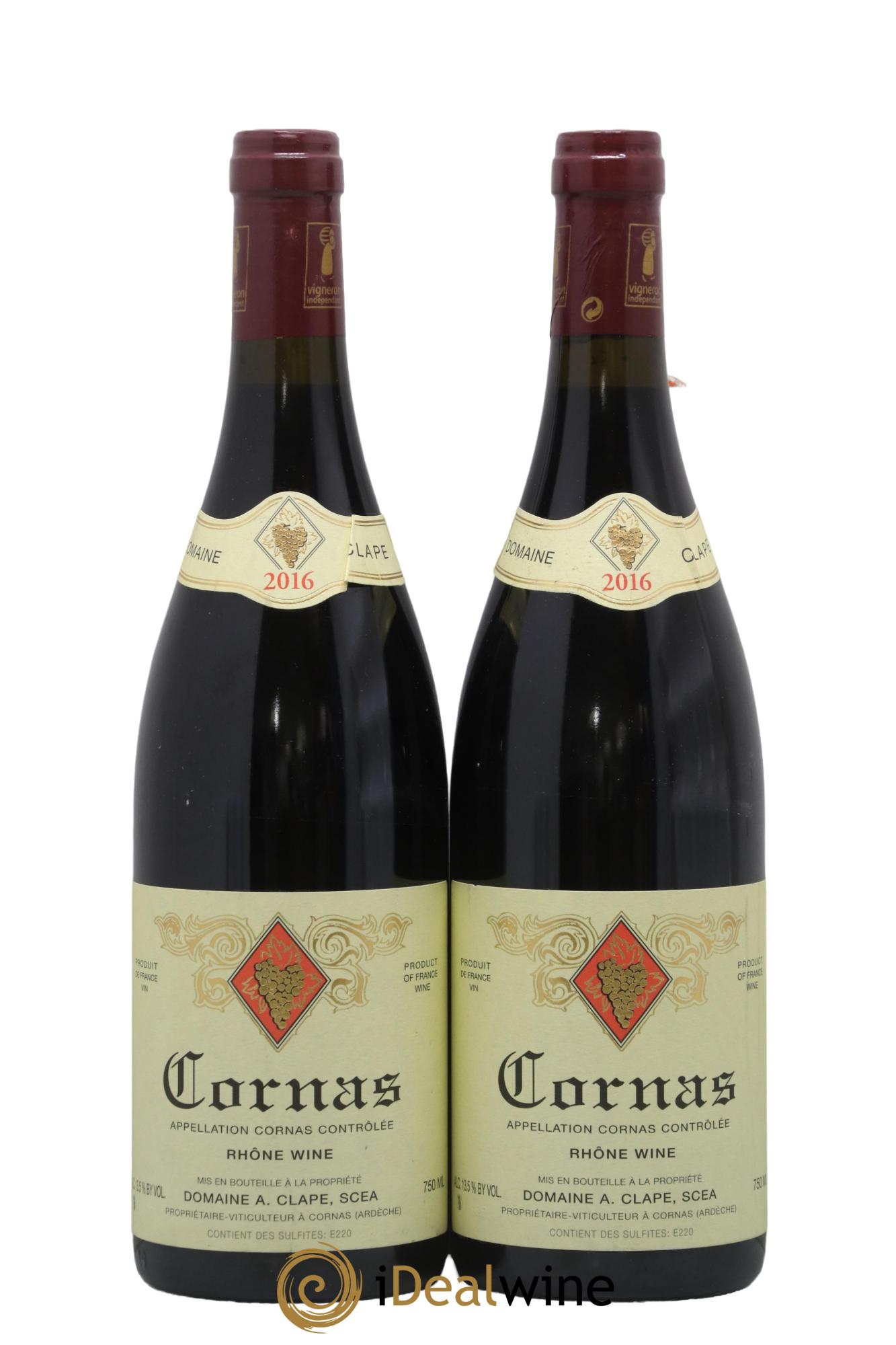 Cornas Auguste Clape 2016 - Posten von 2 Flaschen - 0