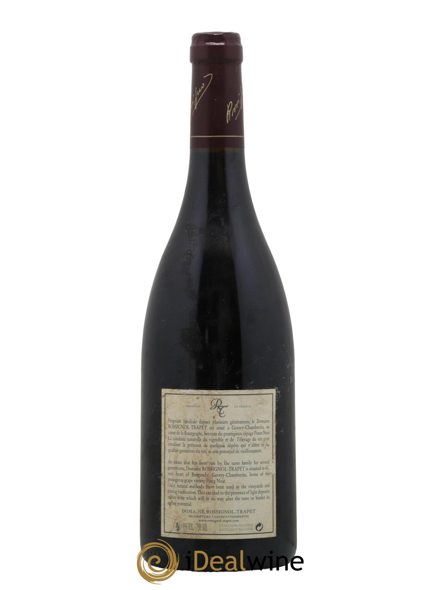 Chambertin Grand Cru Rossignol-Trapet (Domaine) 2006 - Lotto di 1 bottiglia - 1