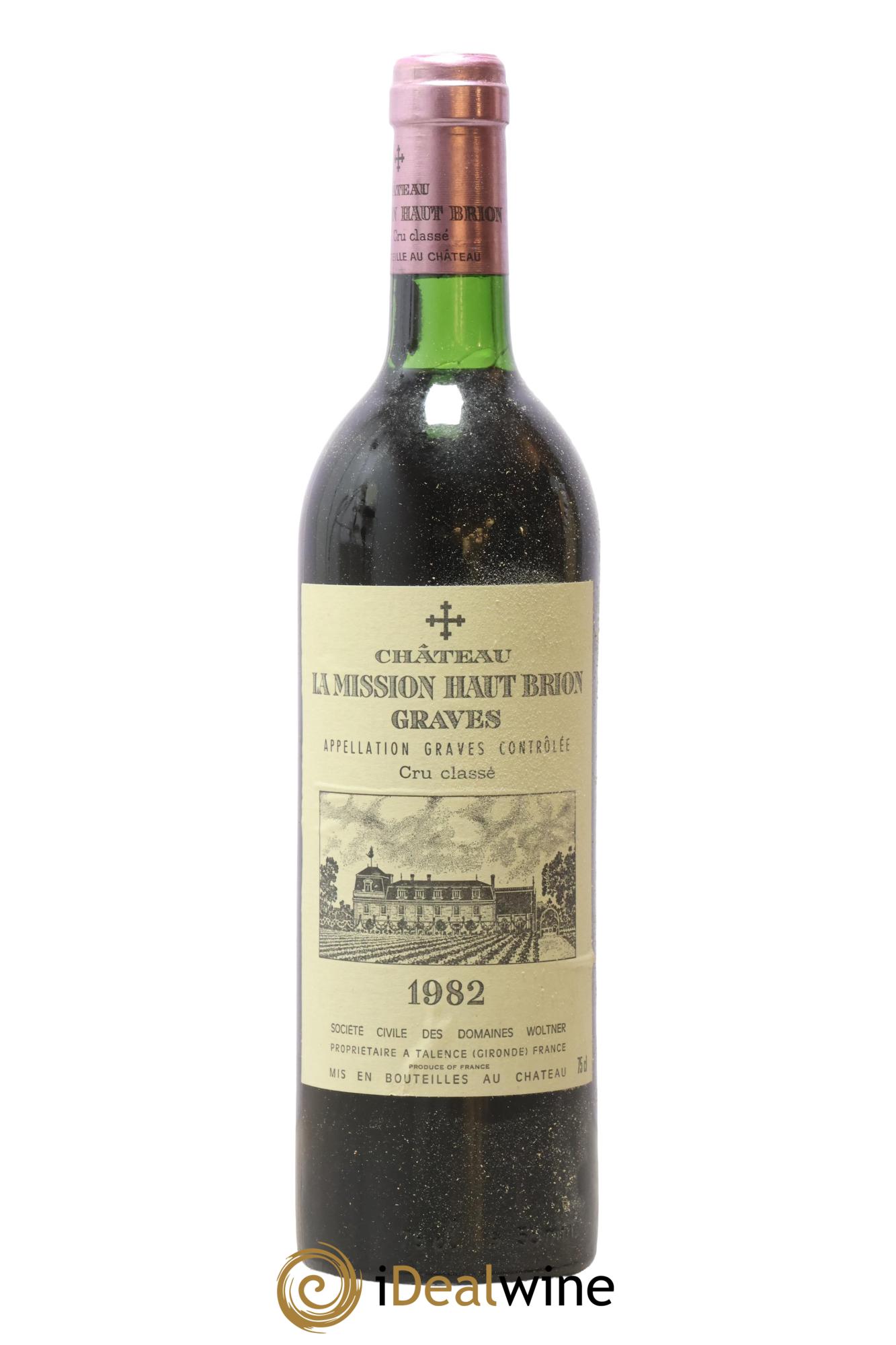 Château la Mission Haut-Brion Cru Classé de Graves 1982 - Lot de 1 bouteille - 0
