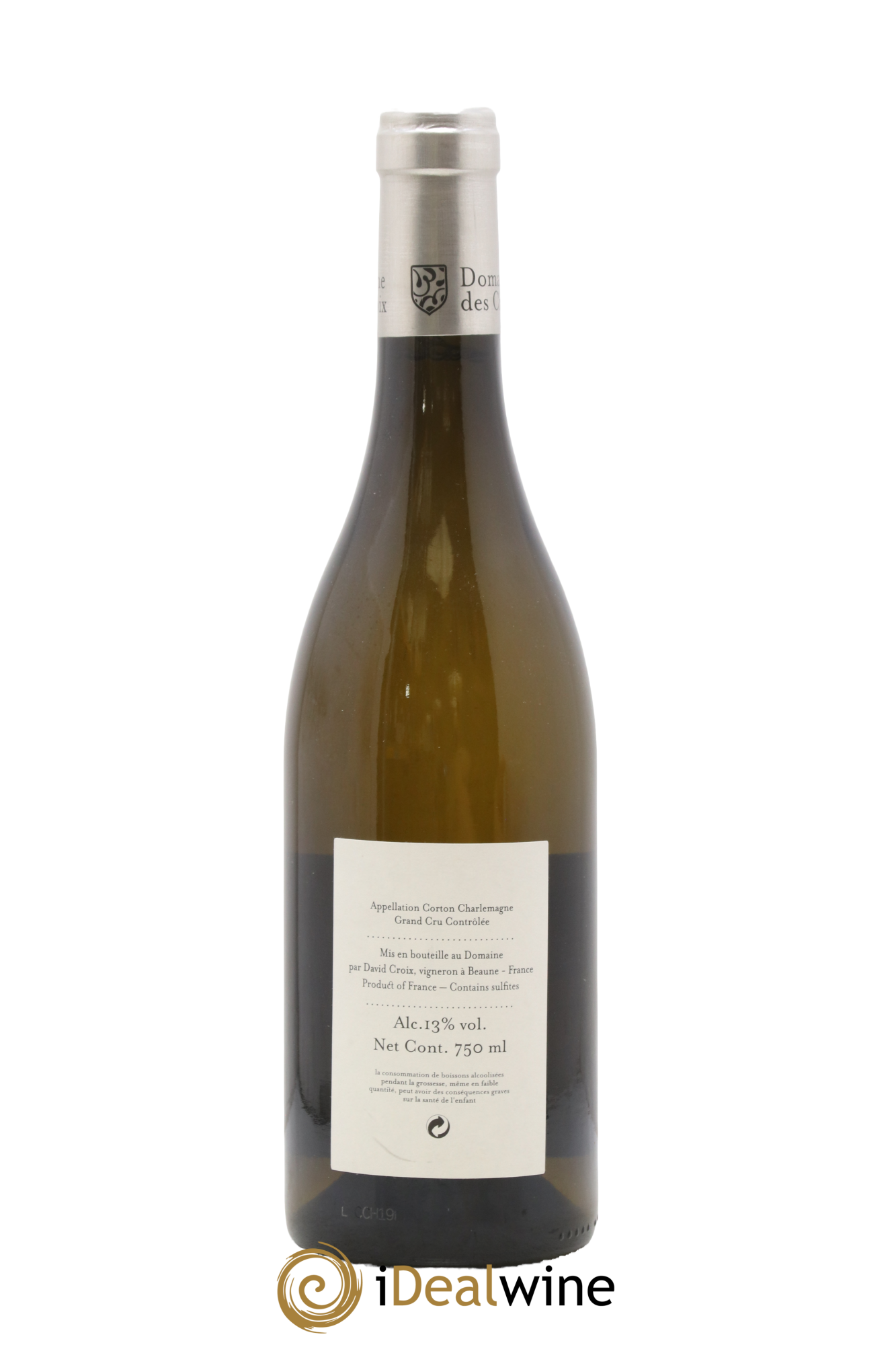 Corton-Charlemagne Grand Cru Croix (Domaine des) 2019 - Lot de 1 bouteille - 1