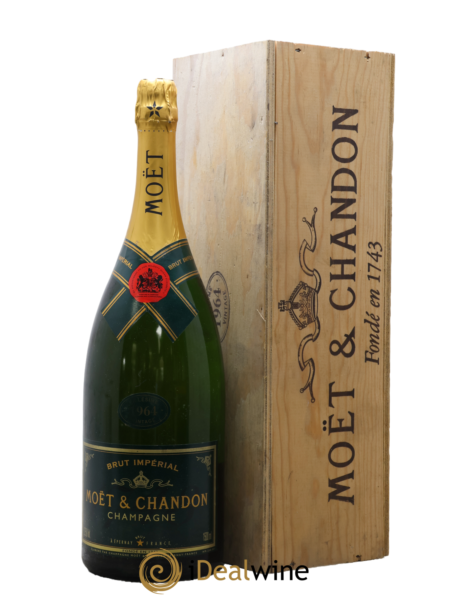 Grand Vintage Moët et Chandon 1964 - Lot of 1 magnum - 0